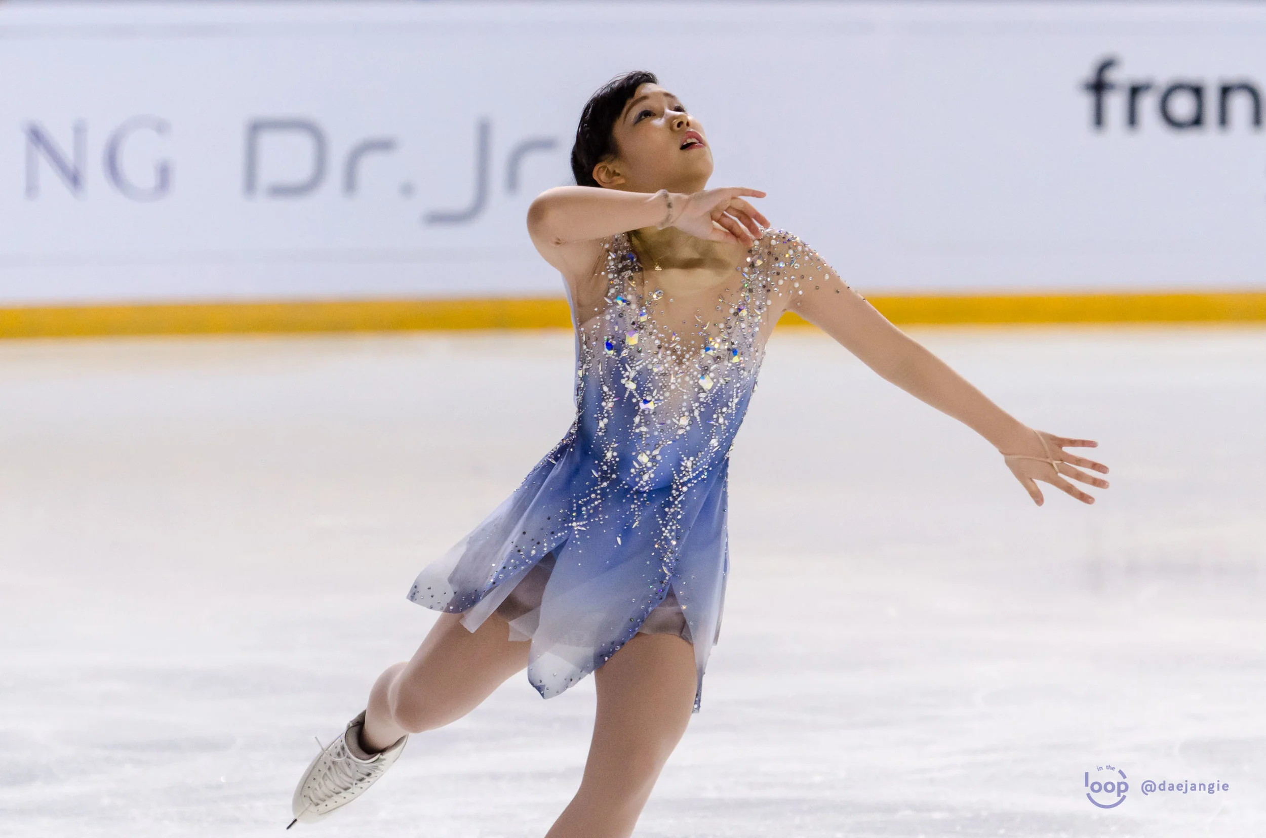 Mai Mihara at the Internationaux de France 2018