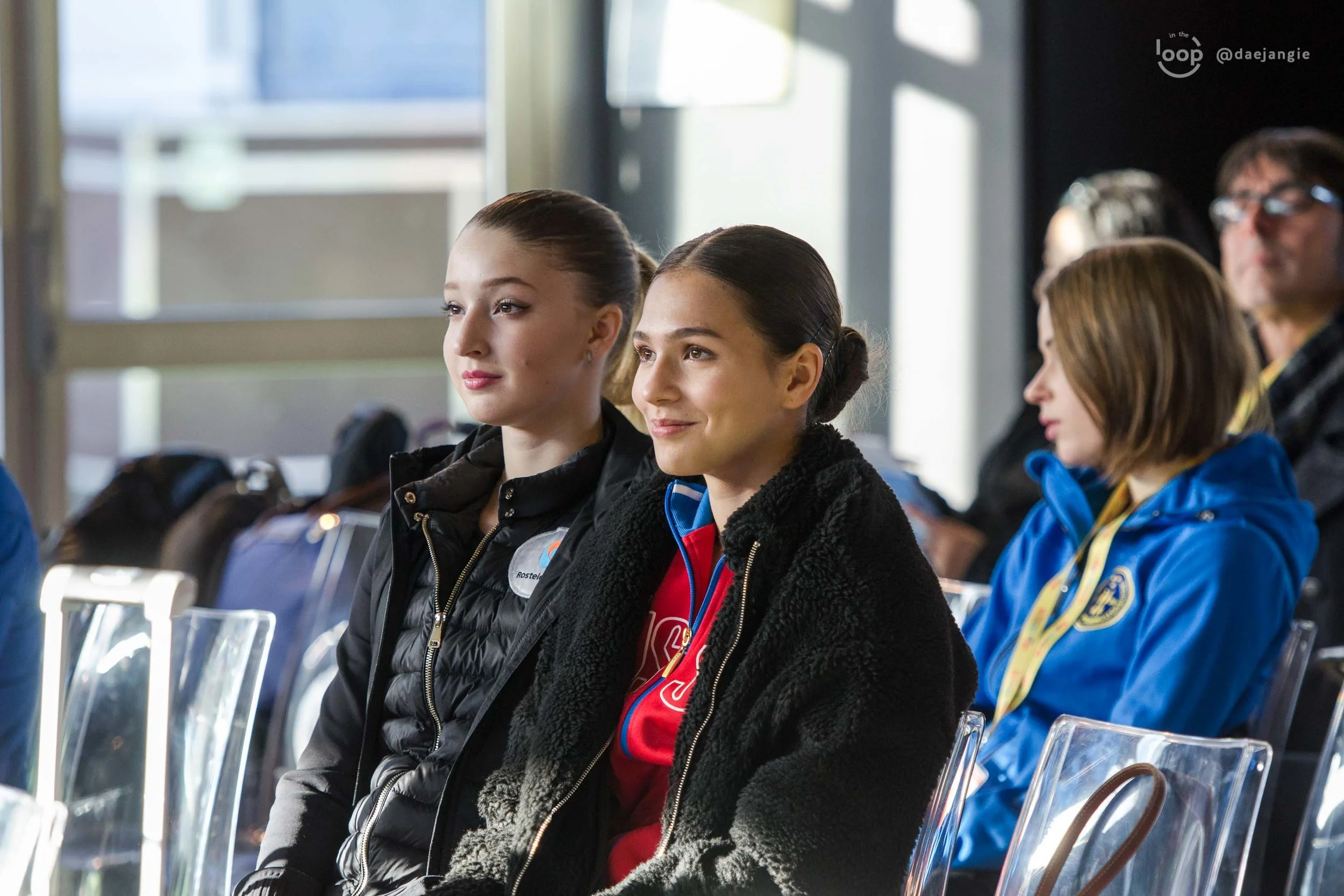 Maria Sotskova and Stanislava Konstantinova at Internationaux de