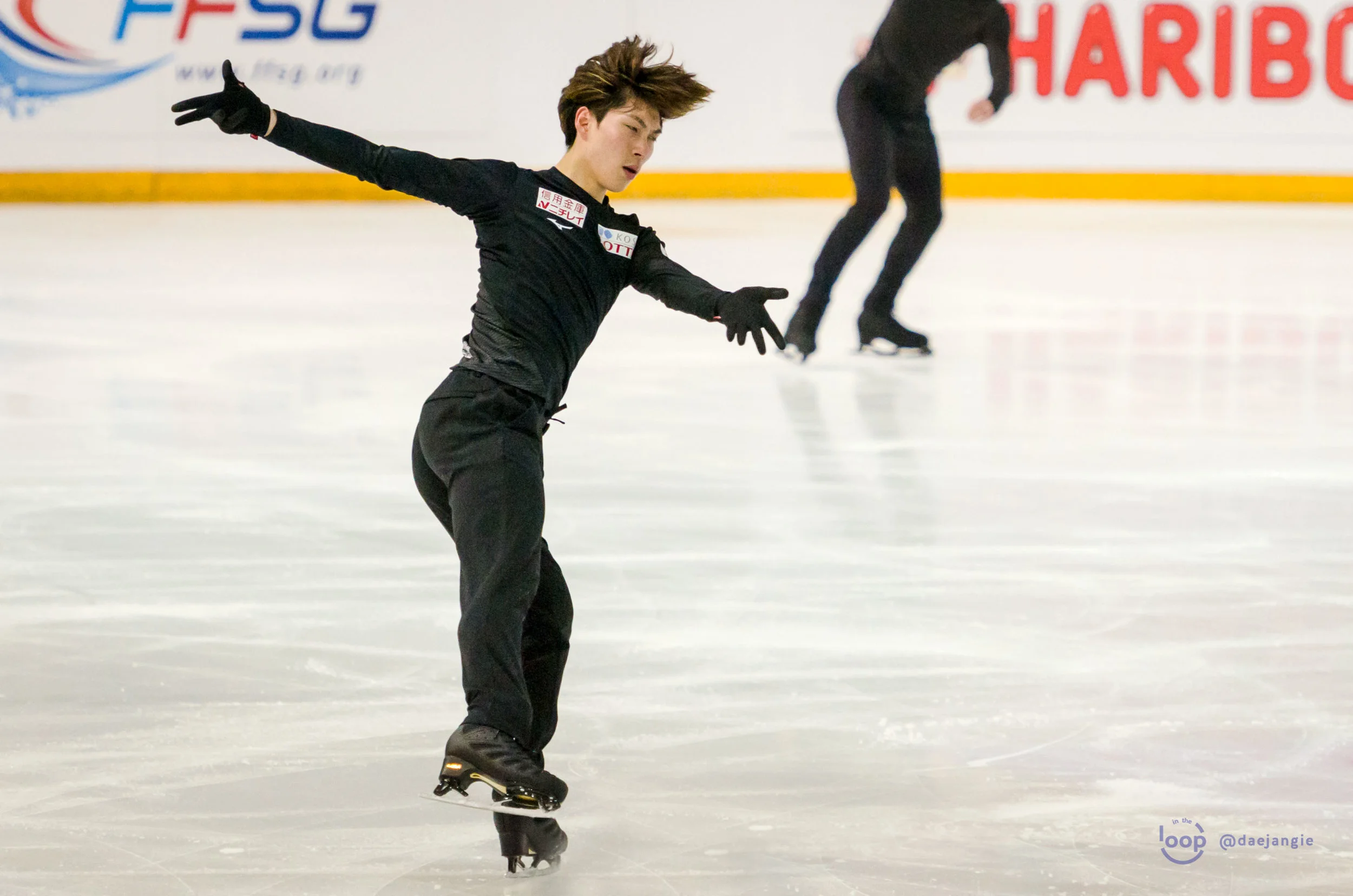 Keiji Tanaka at Internationaux de France 2018