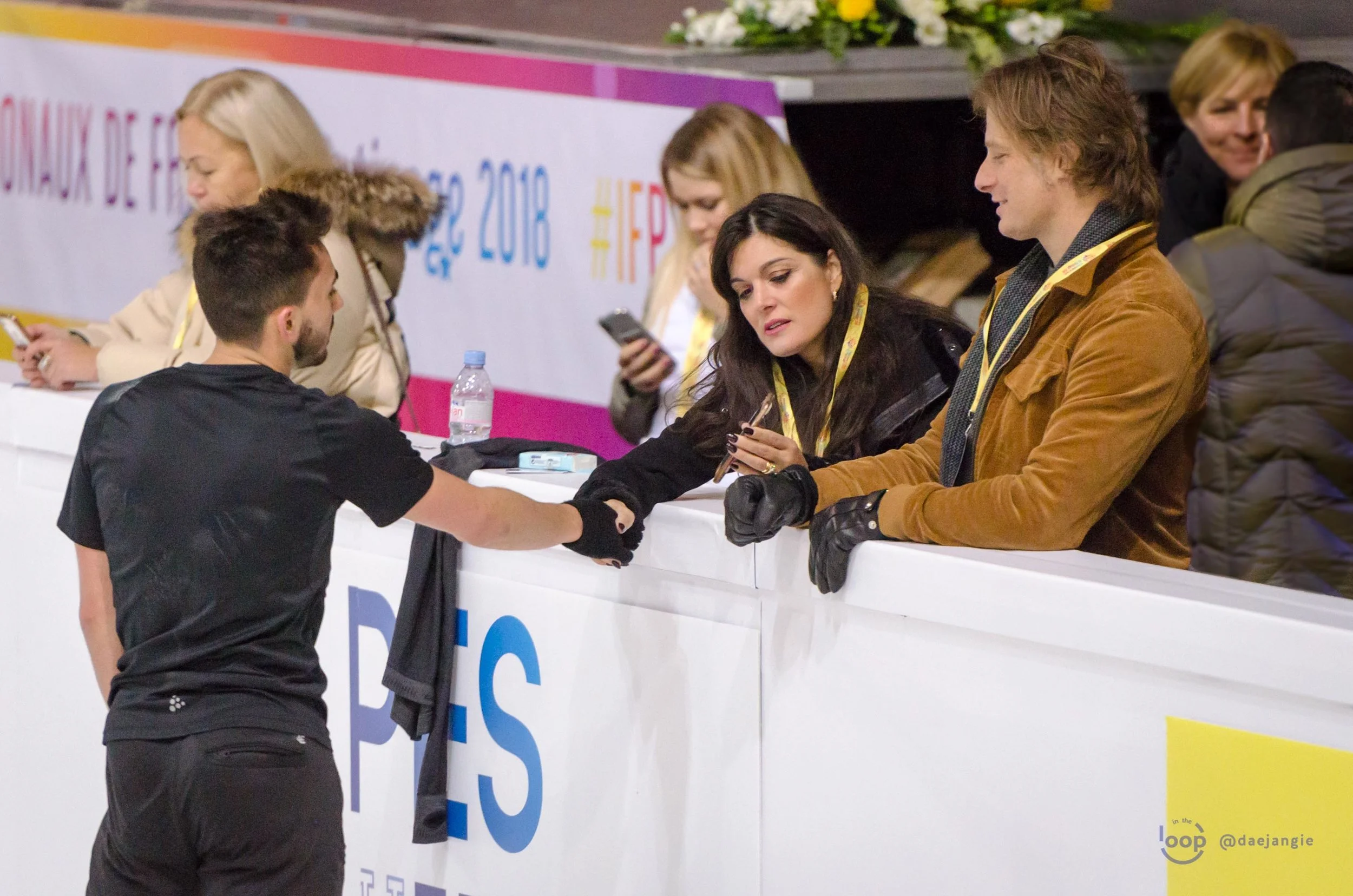 Kévin Aymoz at Internationaux de France 2018