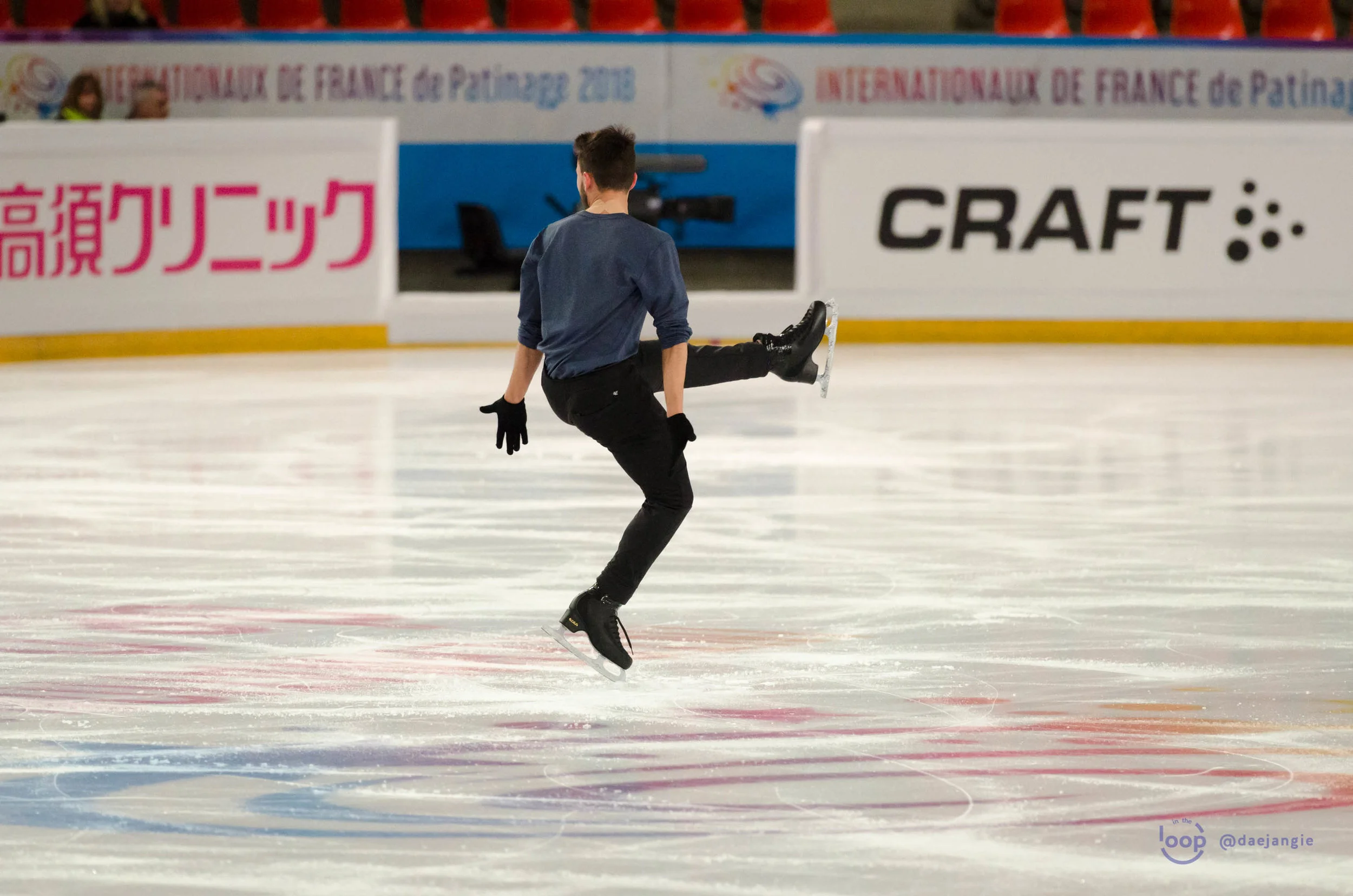 Kévin Aymoz at Internationaux de France 2018