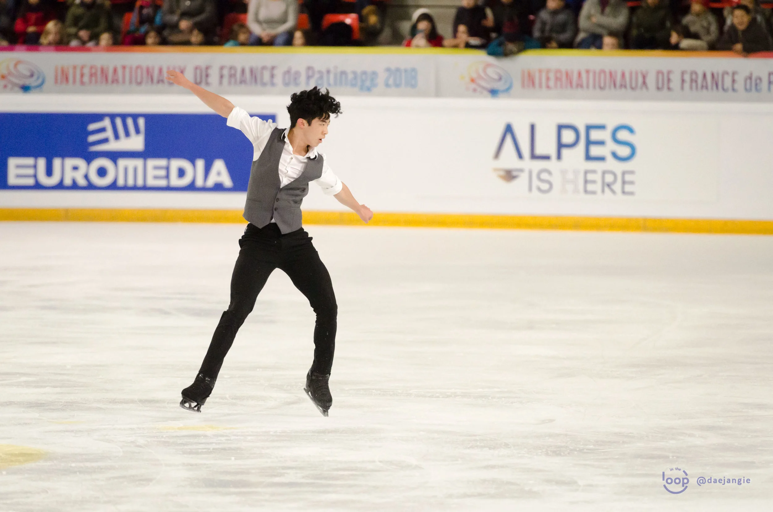 Nathan Chen at Internationaux de France 2018