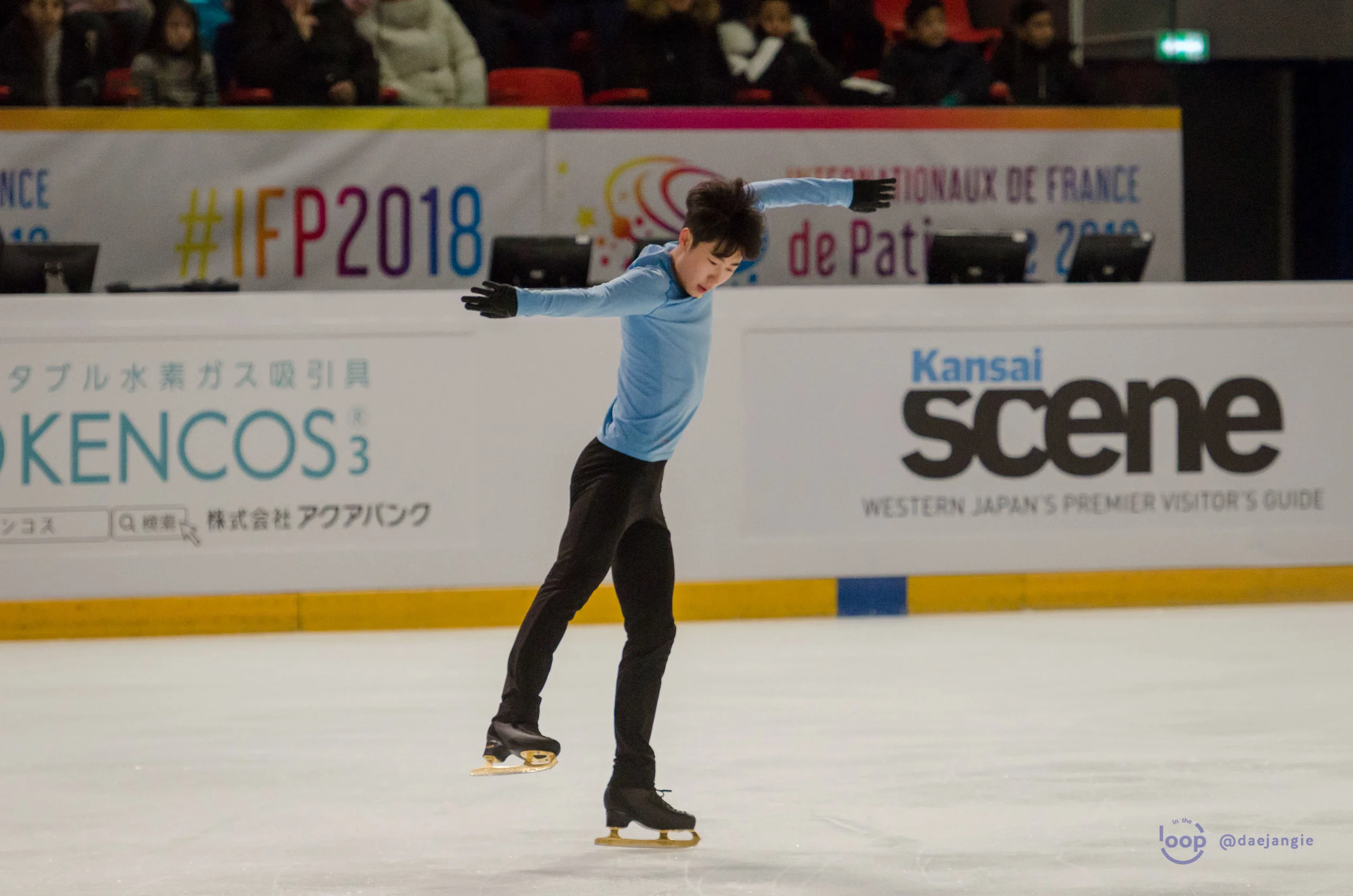 Boyang Jin at Internationaux de France 2018
