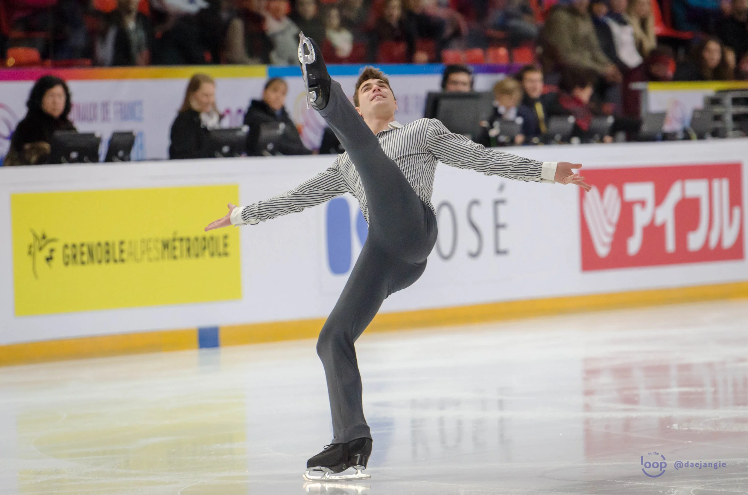Nicolas Naudet at Internationaux de France 2018