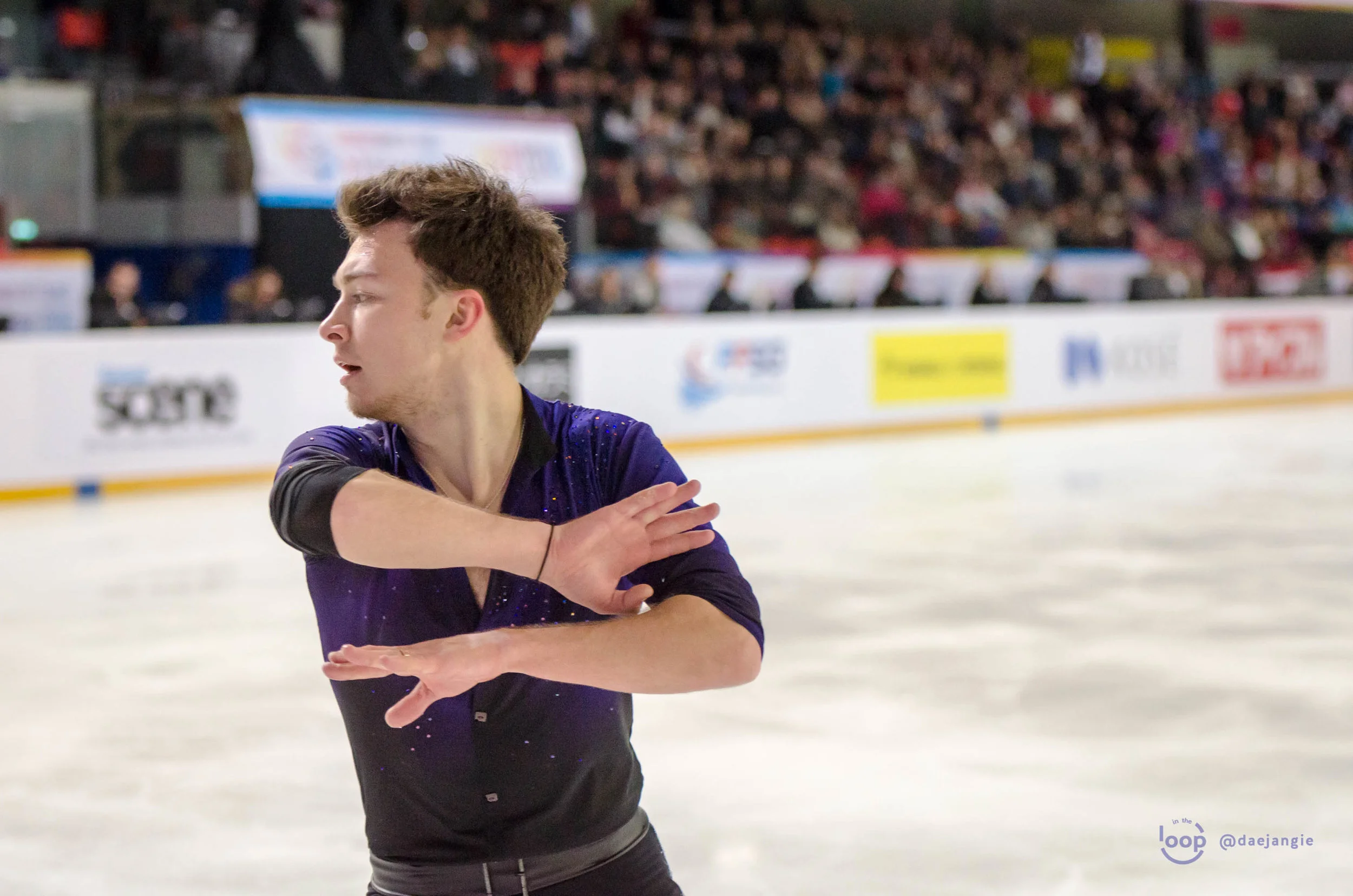 Dmitri Aliev at Internationaux de France 2018