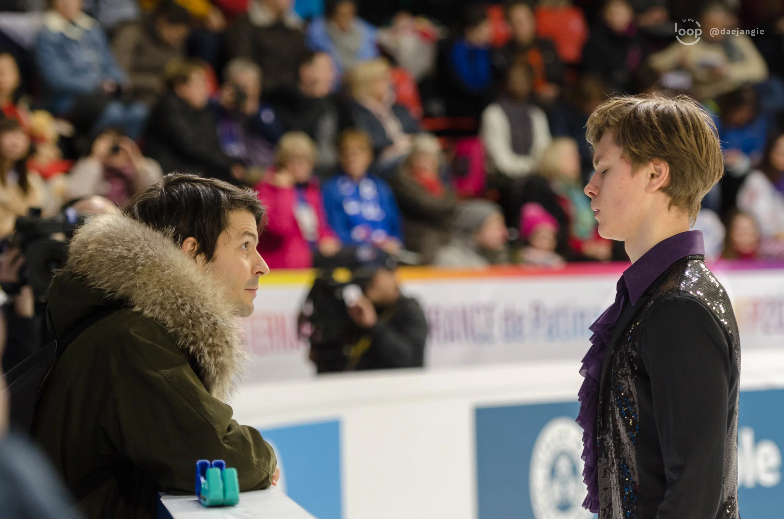 Deniss Vasiljevs at Internationaux de France 2018