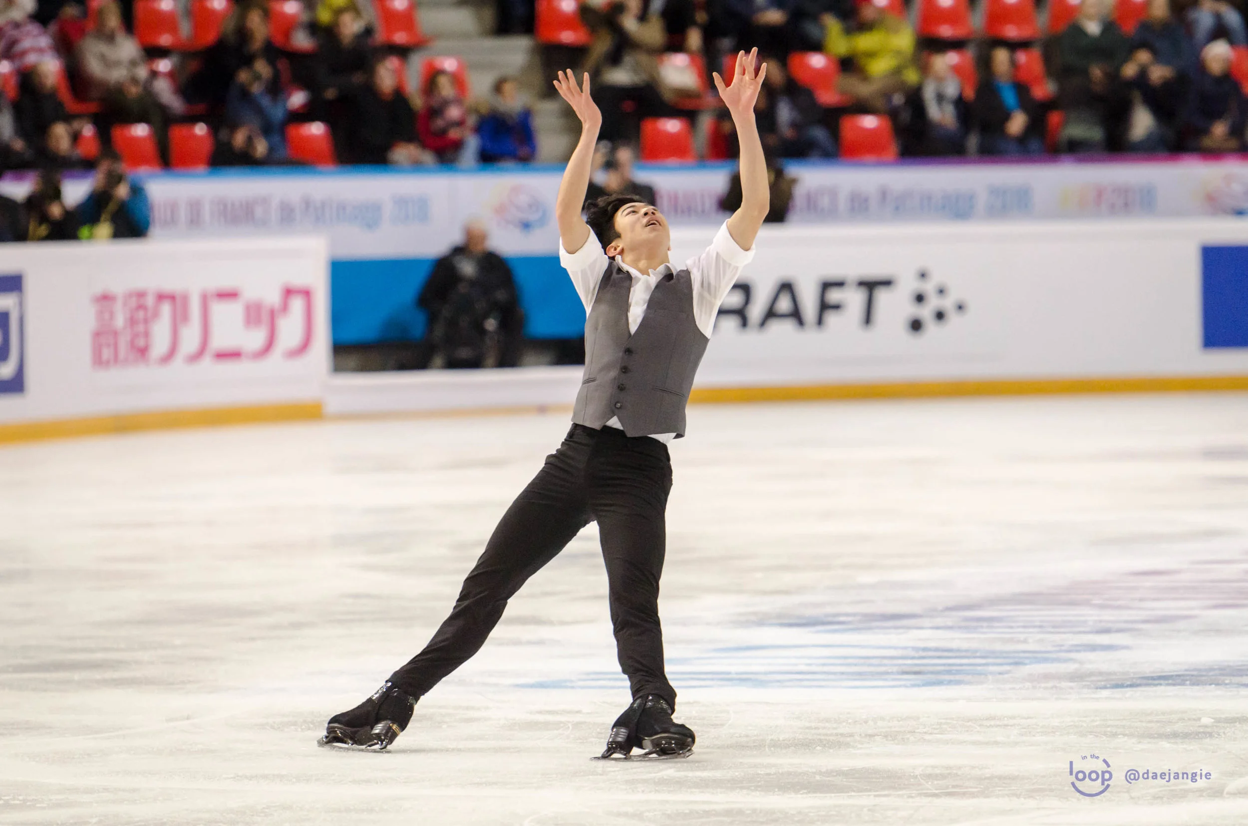 Nathan Chen at Internationaux de France 2018