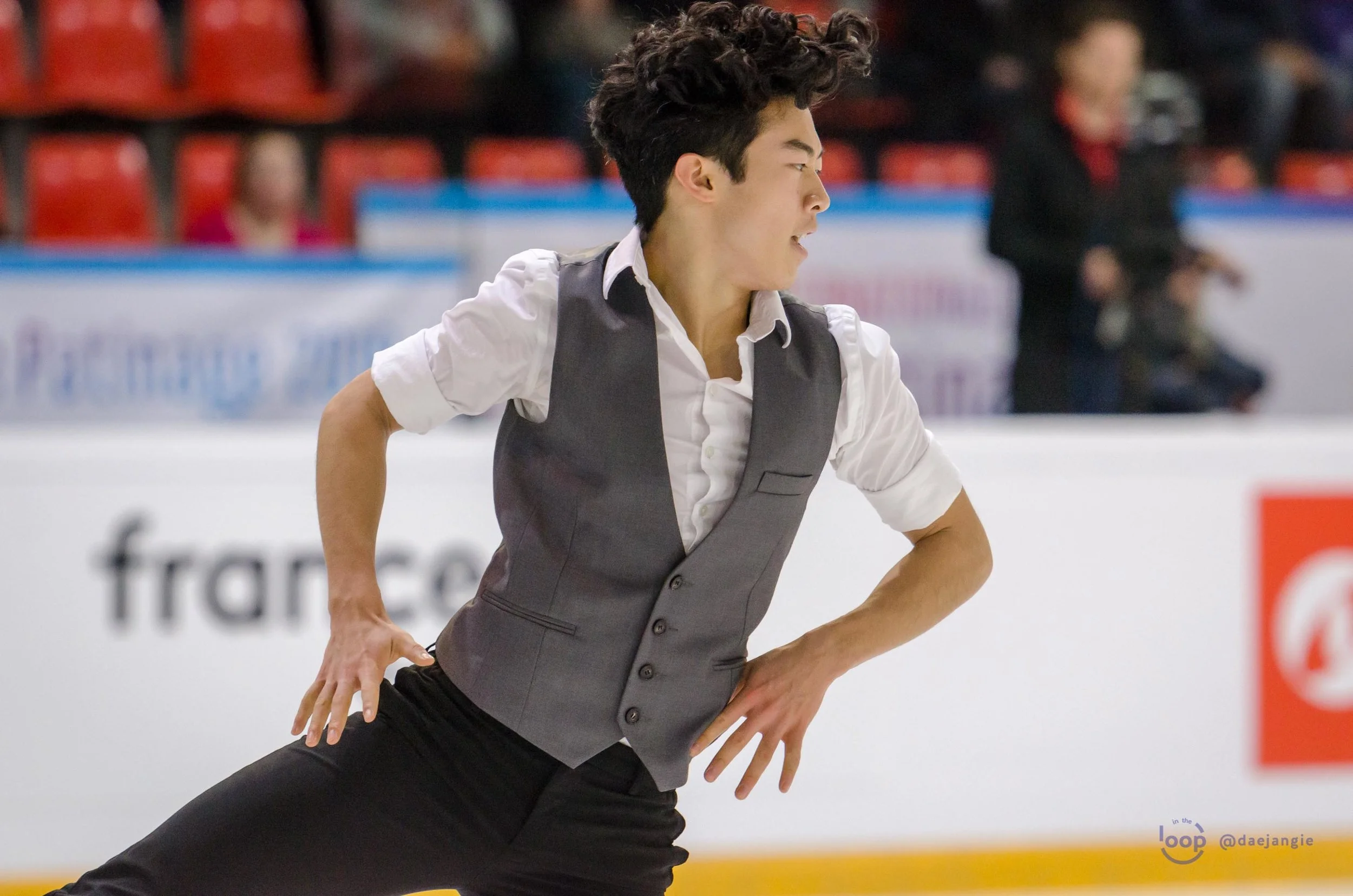 Nathan Chen at Internationaux de France 2018
