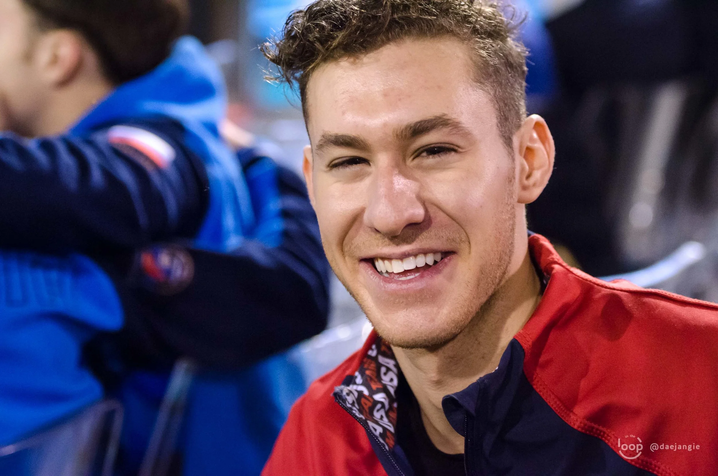 Jason Brown at Internationaux de France 2018