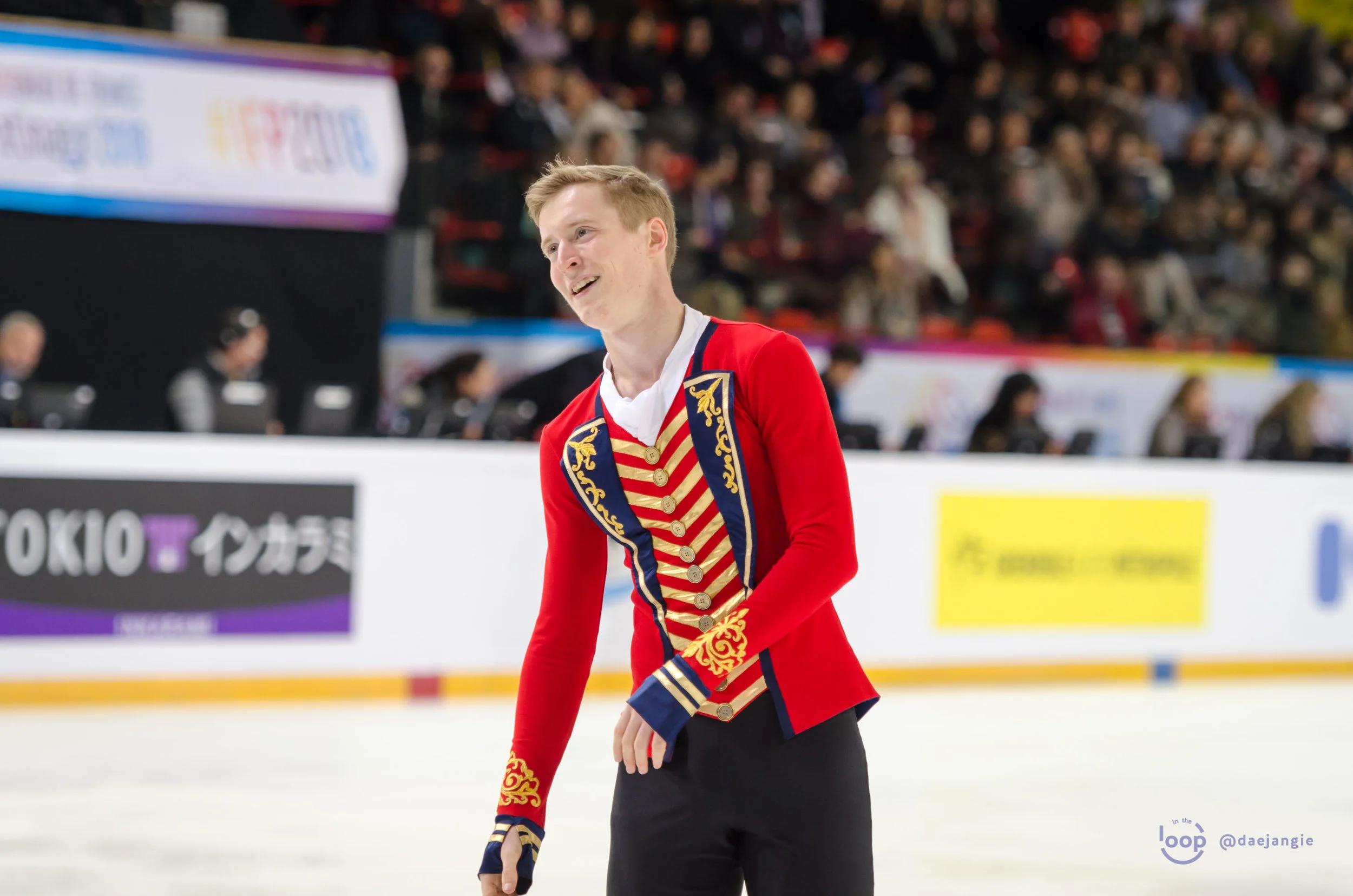 Alexander Samarin at Internationaux de France 2018