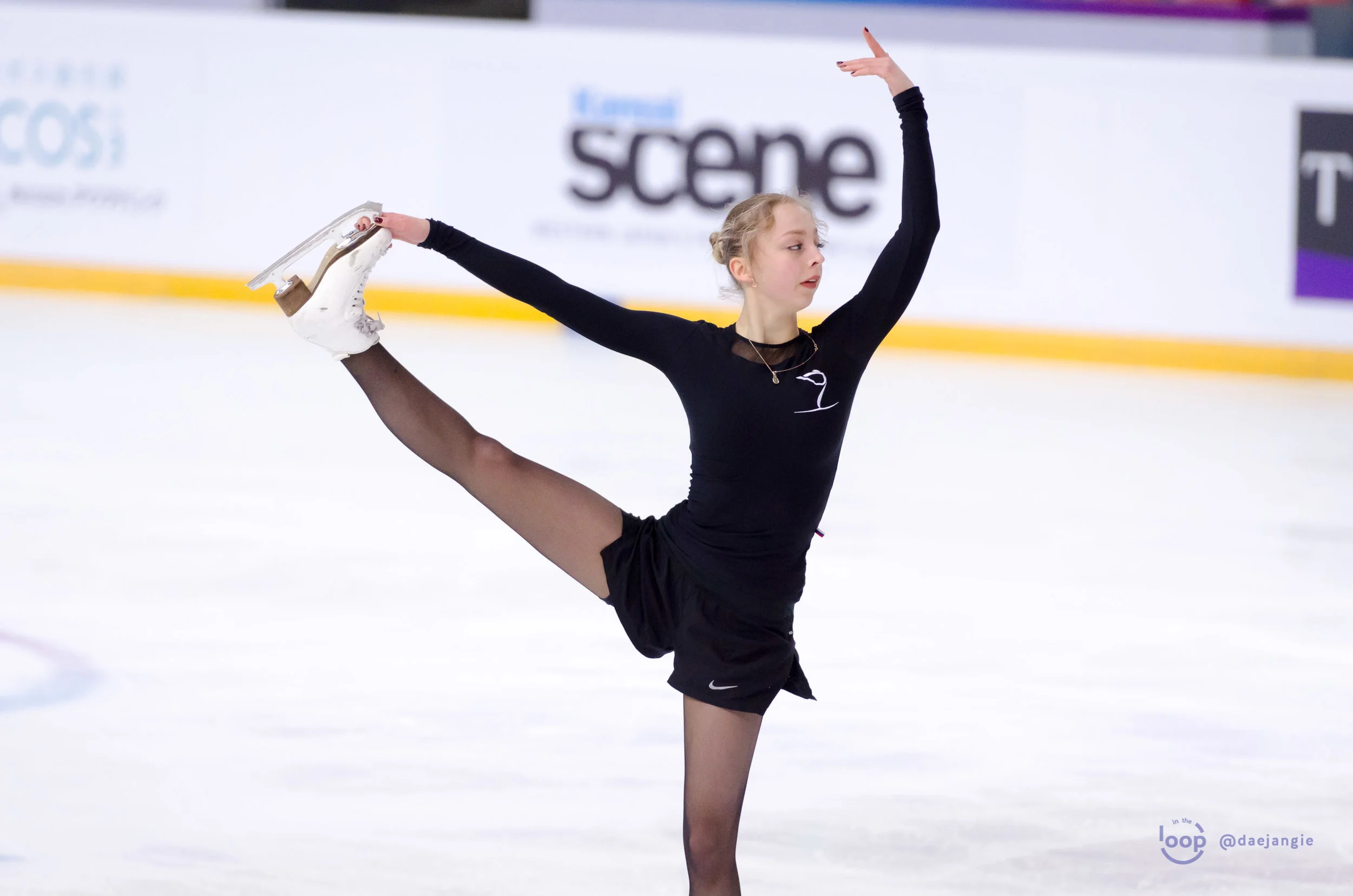 Aleksandra Boikova at Internationaux de France 2018