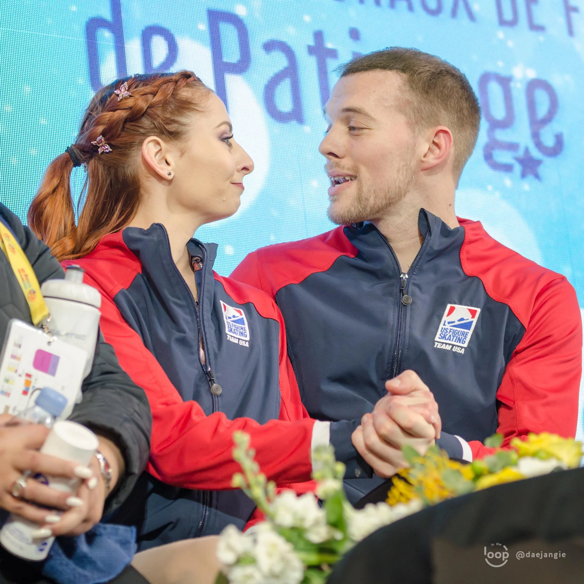 Tarah Kayne and Danny O'Shea at Internationaux de France 2018