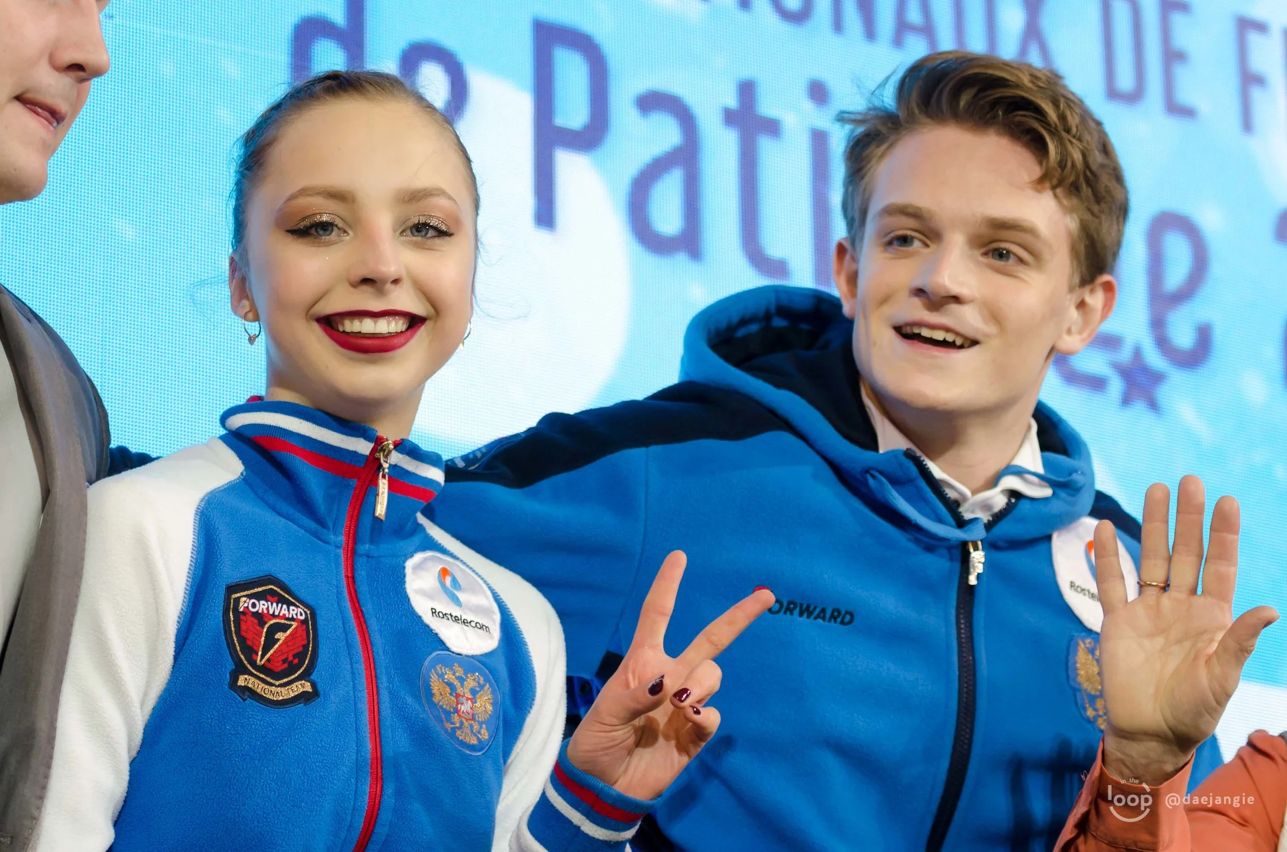 Aleksandra Boikova and Dmitrii Kozlovskii at Internationaux de F