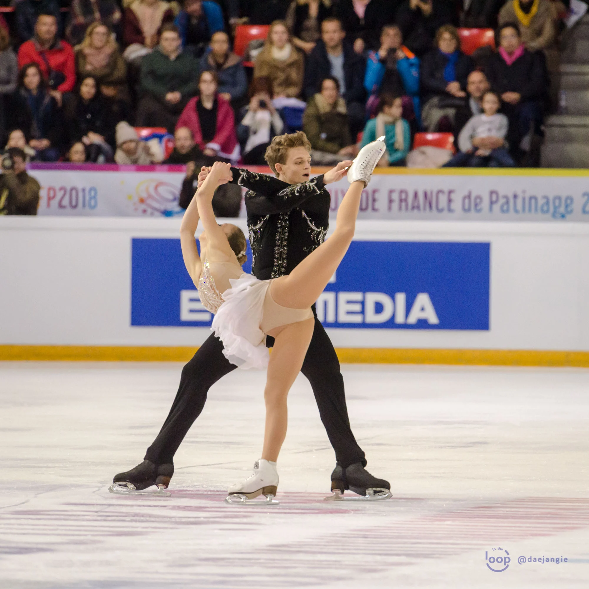 Aleksandra Boikova and Dmitrii Kozlovskii at Internationaux de F