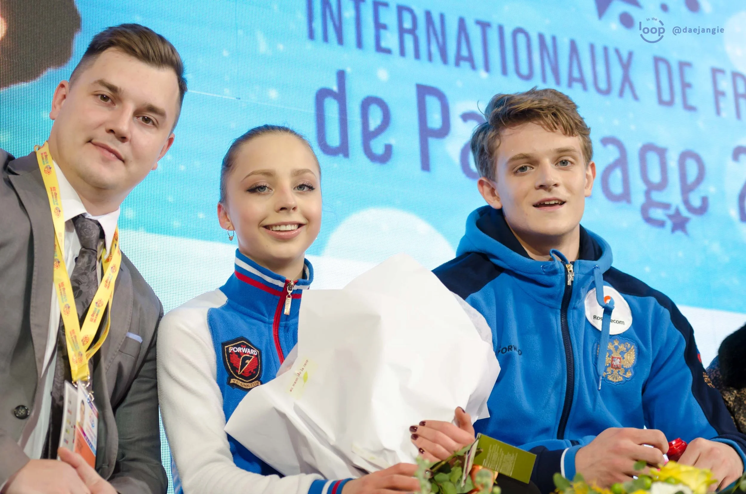 Aleksandra Boikova and Dmitrii Kozlovskii at Internationaux de F