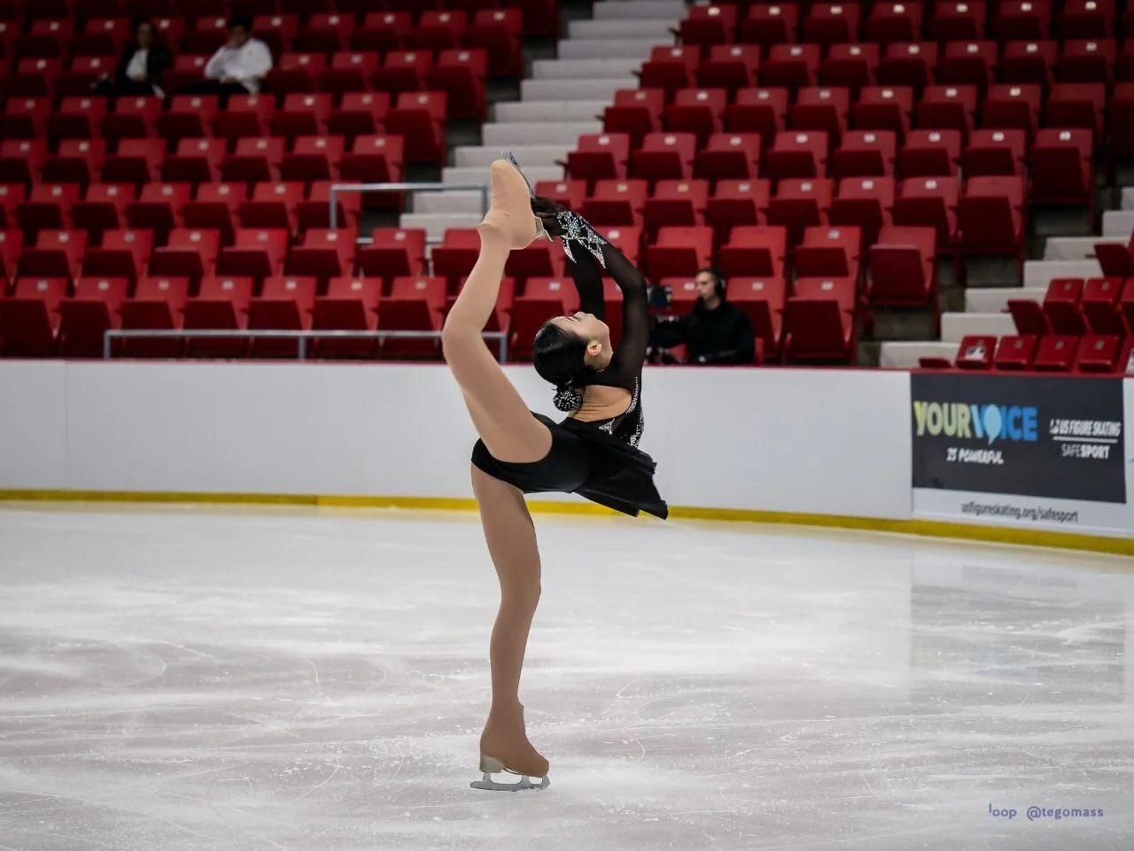 Yeonjeong Park during her Free Program.