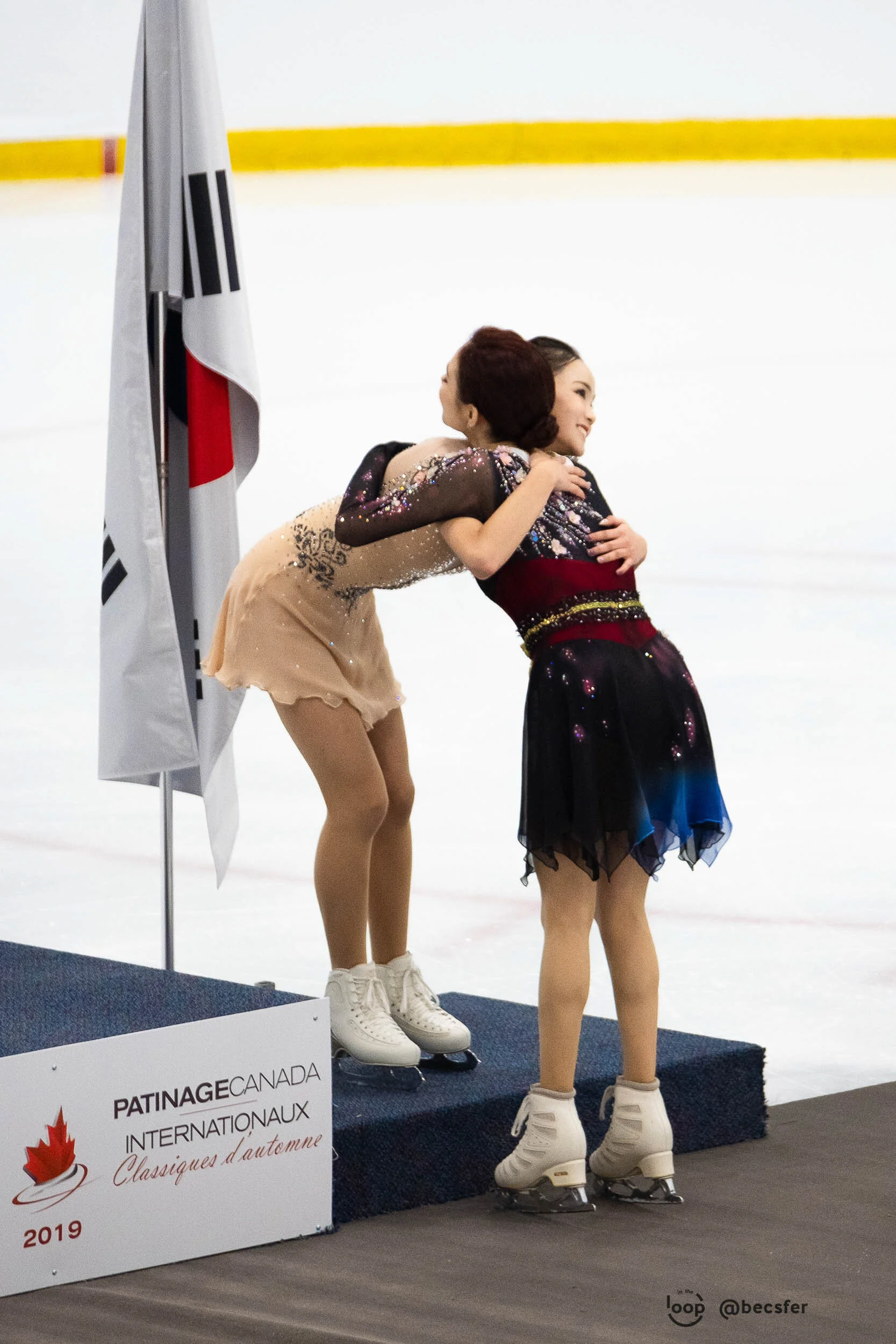 Eunsoo Lim and Evgenia Medvedeva at ACI 19