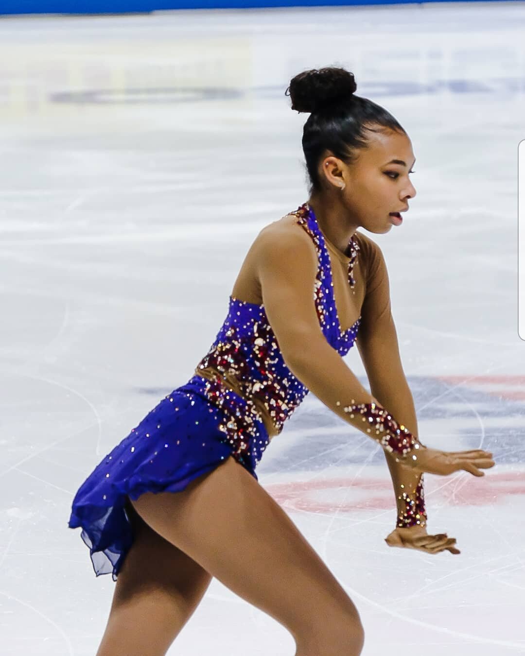 Happy birthday @starrandrews2001 !! 🥳✨ 📸 Dani @danielle.camps at USNats2020 {#StarrAndrews #USChamps20 #figureskating #iceskating #fsphotography}