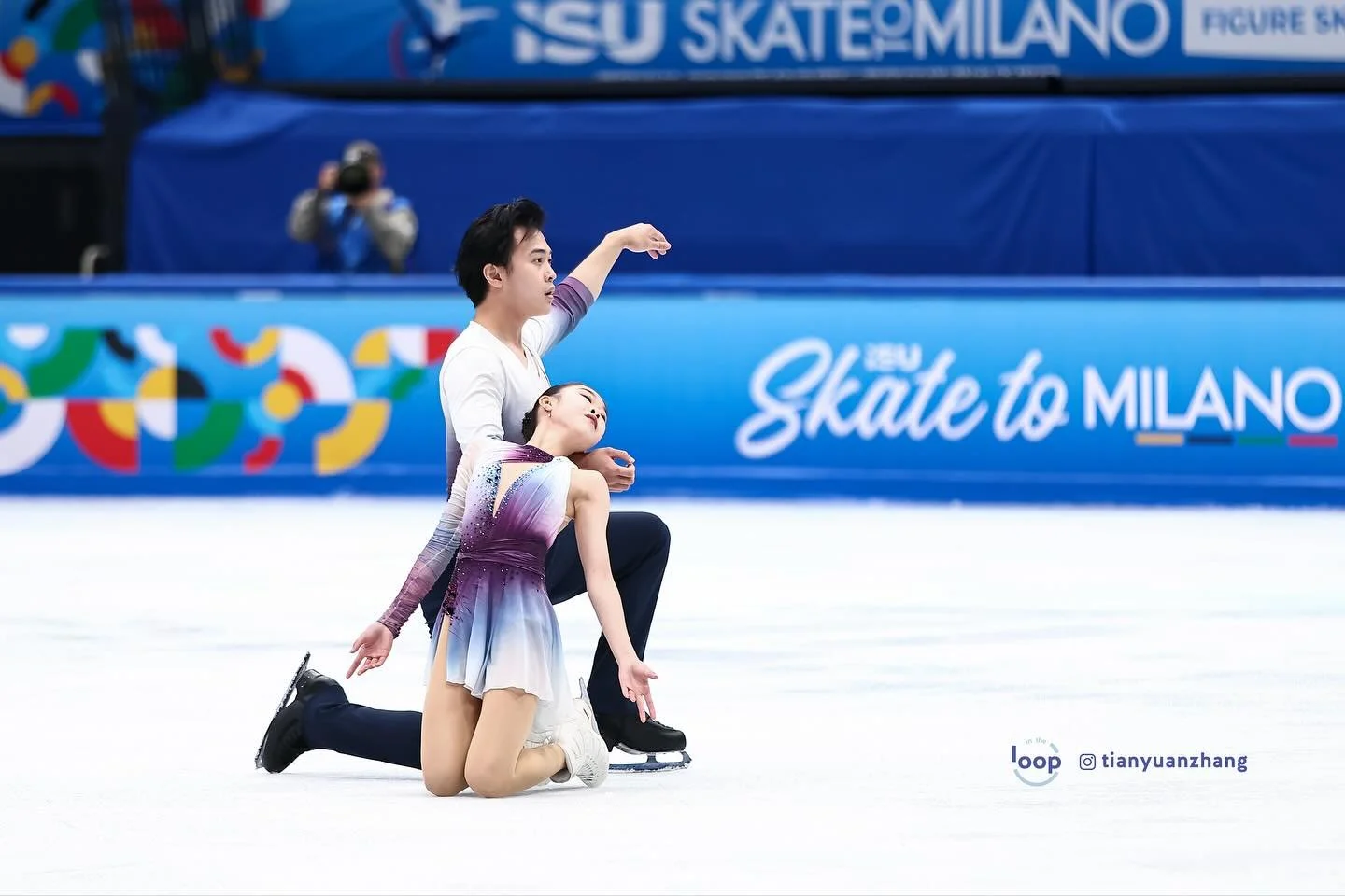 Highlights from the pairs free skate at Skate To Milan 🌟

📸 @tianyuanzhang