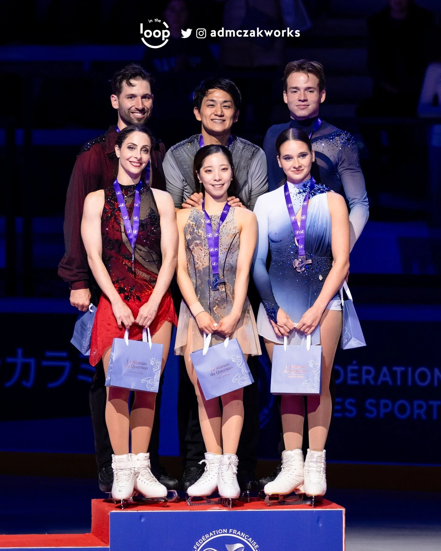 Pairs podium + some highlights from at #GPFigure France
📸 @admczakworks