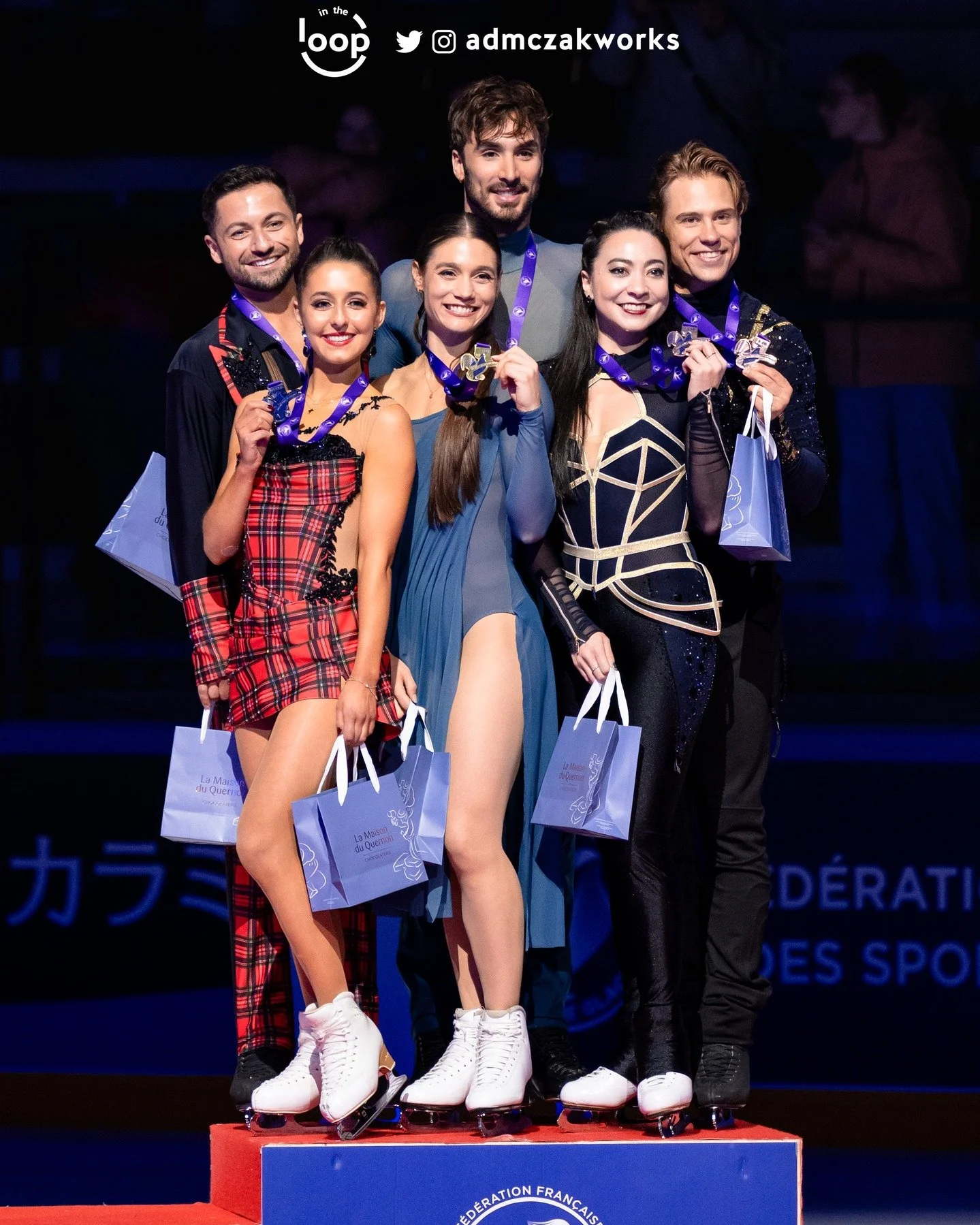Ice dance podium + some highlights at #GPFigure France
📸 @admczakworks