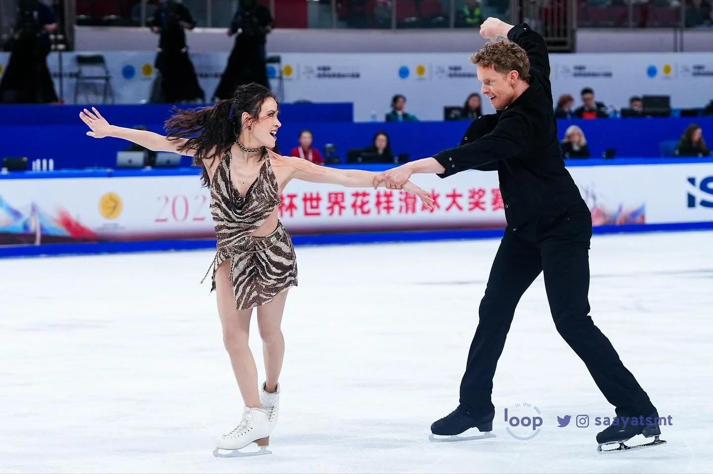 Ice Dance Rhythm Dance at #GPFigure Cup of China ✨ 
📸 @saayatsmt