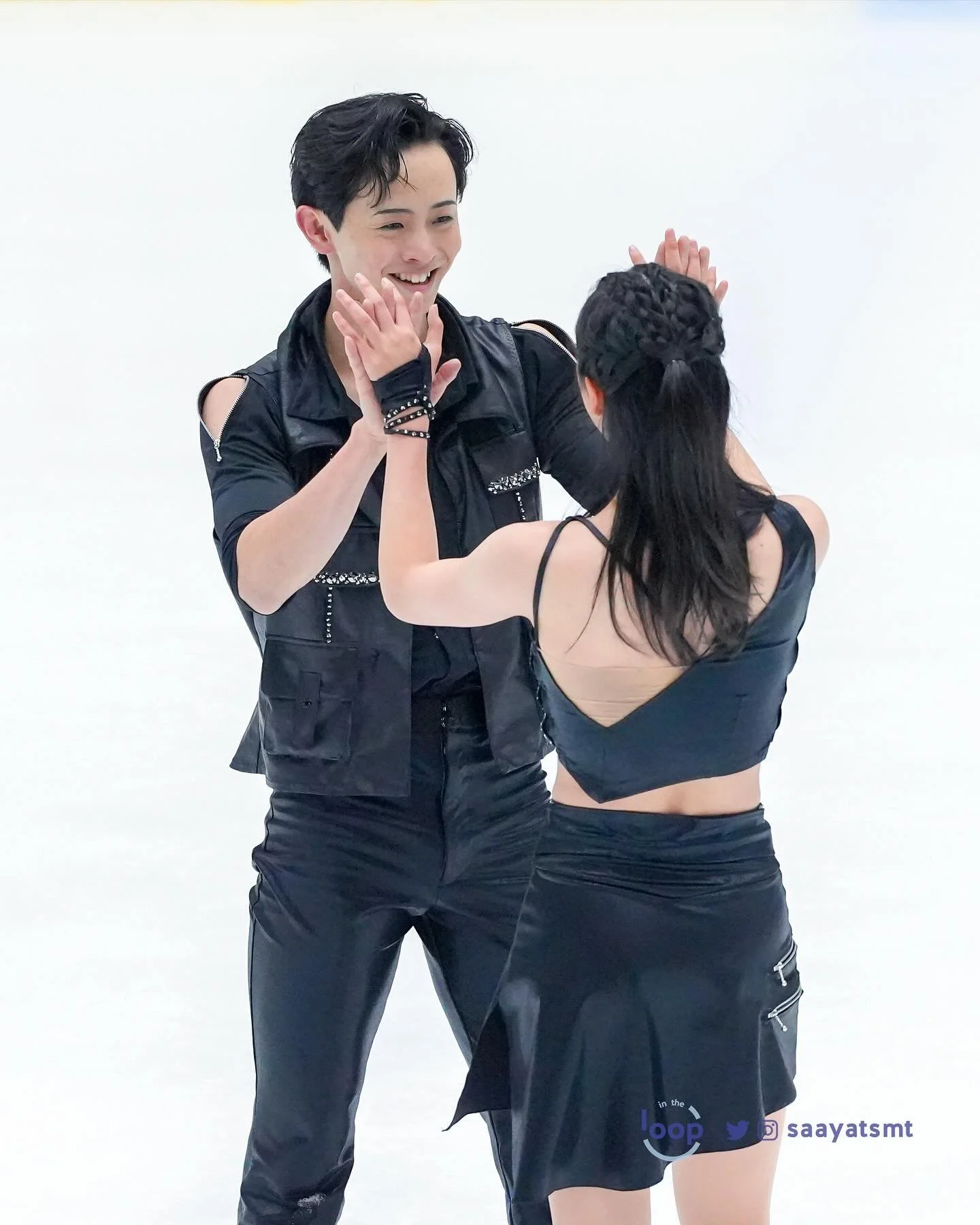 Ice dance rhythm dance results at Japanese Western Sectionals 🌟 

1️⃣ Ikura Kushida/Koshiro Shimada 67.19 
2️⃣ Rika Kihira/Shingo Nishiyama 59.61 
3️⃣ Ayano Sasaki/Yoshimitsu Ikeda 54.76 
4️⃣ Chisato Uramatsu/Atsuhiko Tamura 50.47
5️⃣ Haruno Yajima/