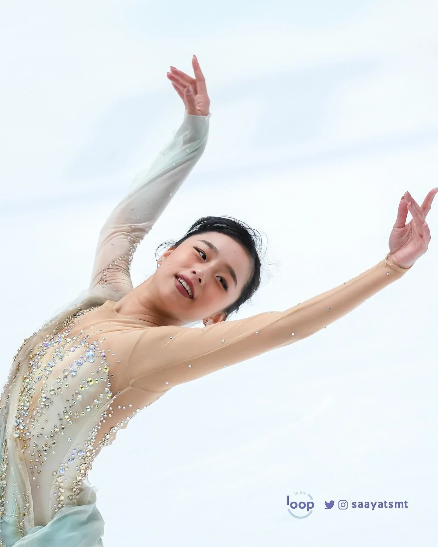 Top five senior women after the short program at Japanese Western Sectionals!

1️⃣ Mako Yamashita 67.82 
2️⃣ Saki Miyake 65.87
3️⃣ Mai Mihara 62.31 
4️⃣ Sae Shimizu 61.98 
5️⃣ Arisa Kamoi 53.30 

📸 @saayatsmt