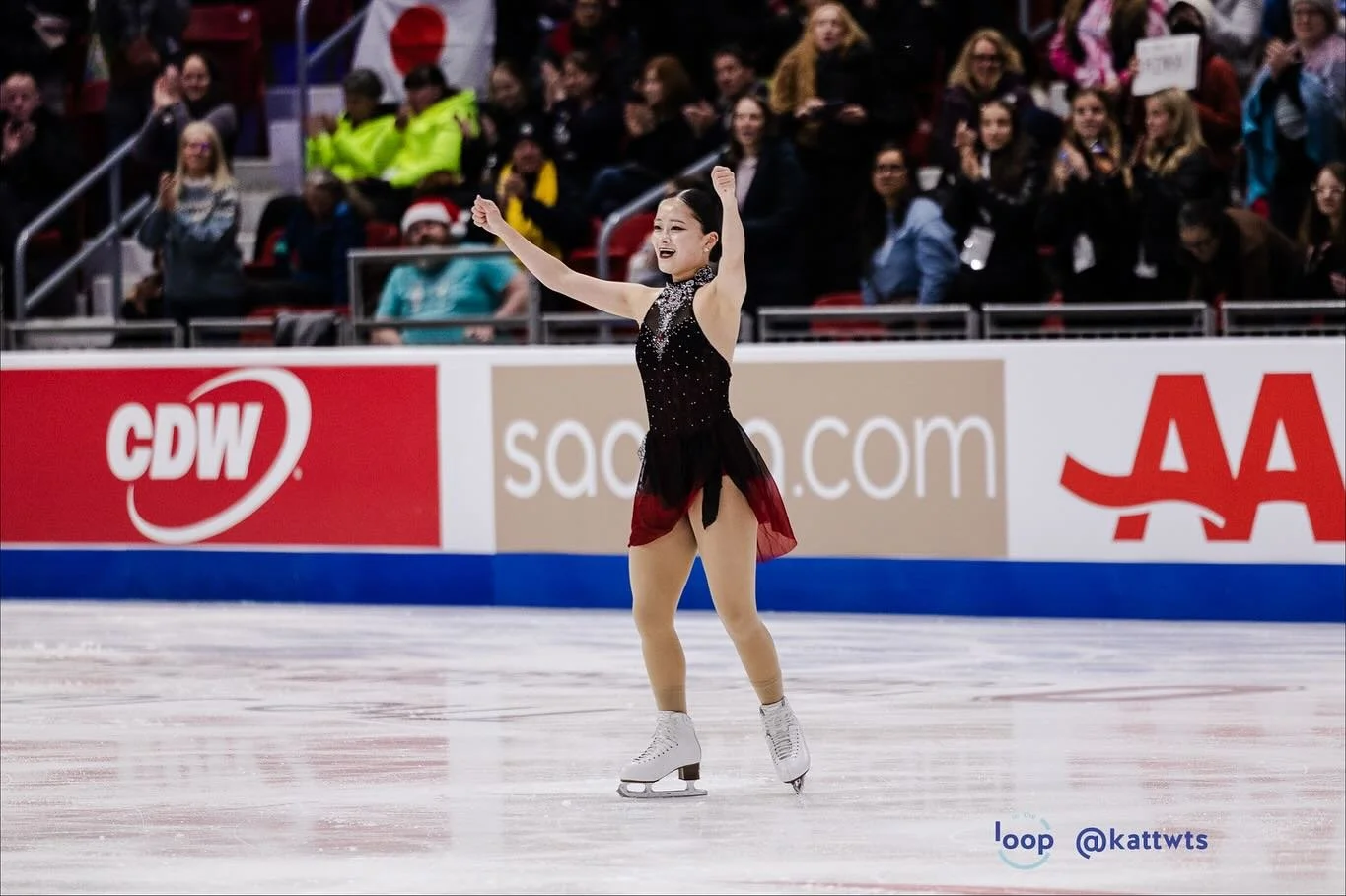 Highlights from the women's SP at #GPFigure Skate America ❣️

1️⃣ #RinkaWatanabe 🇯🇵 74.35
2️⃣ #AlysaLiu 🇺🇸 73.73
3️⃣ #LaraNakiGutmann 🇮🇹 69.69