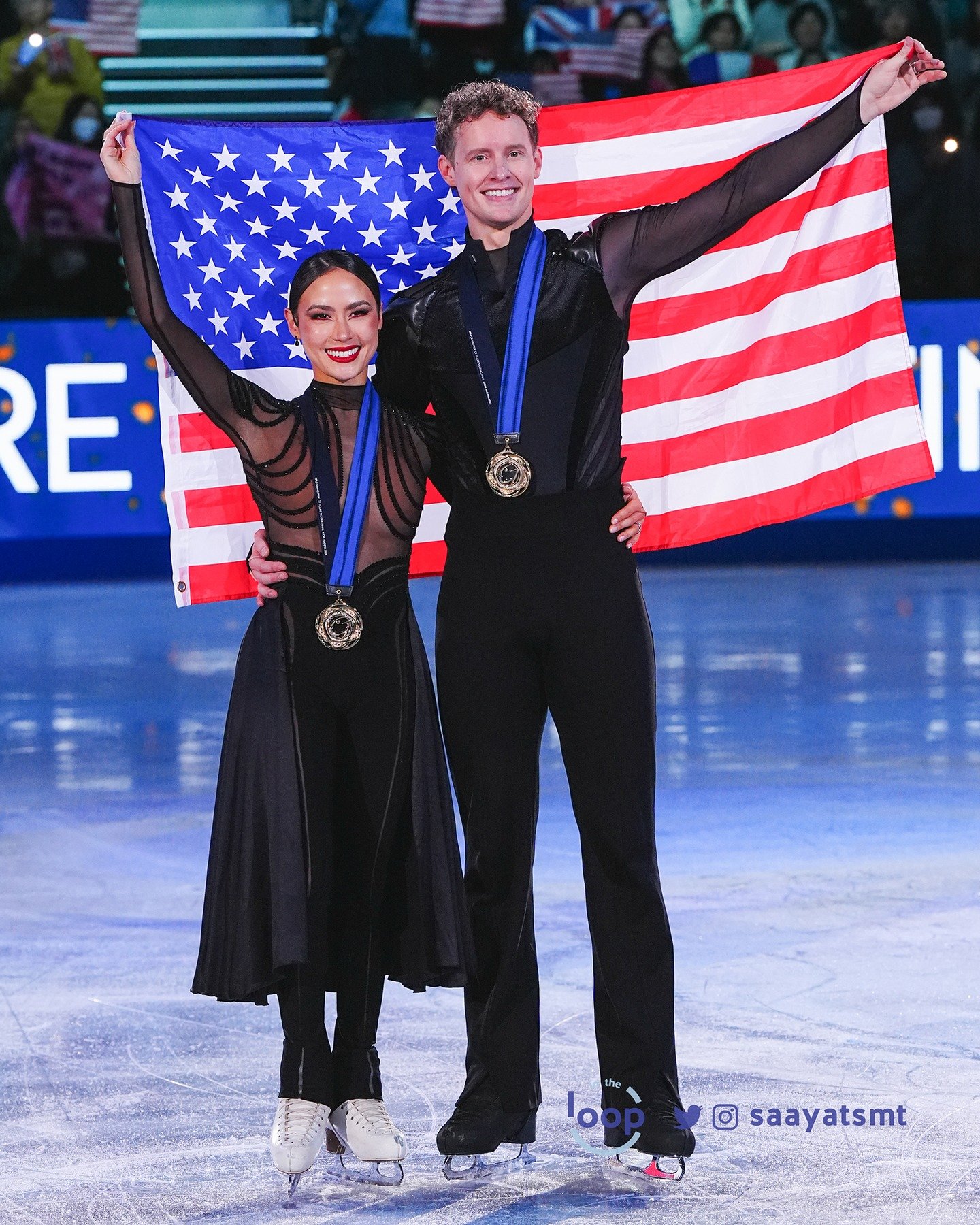 Results of the Dance Event at #GPFigure #GPFinal

🥇Madison Chock / Evan Bates (USA) - 220.42 (FD: 131.68)
🥈Laurence Fournier Beaudry / Guillaume Cizeron (FRA) - 214.25 (FD: 126.69)
🥉Lilah Fear / Lewis Gibson (GBR) - 208.81 (FD: 126.26)

📸 @saayat