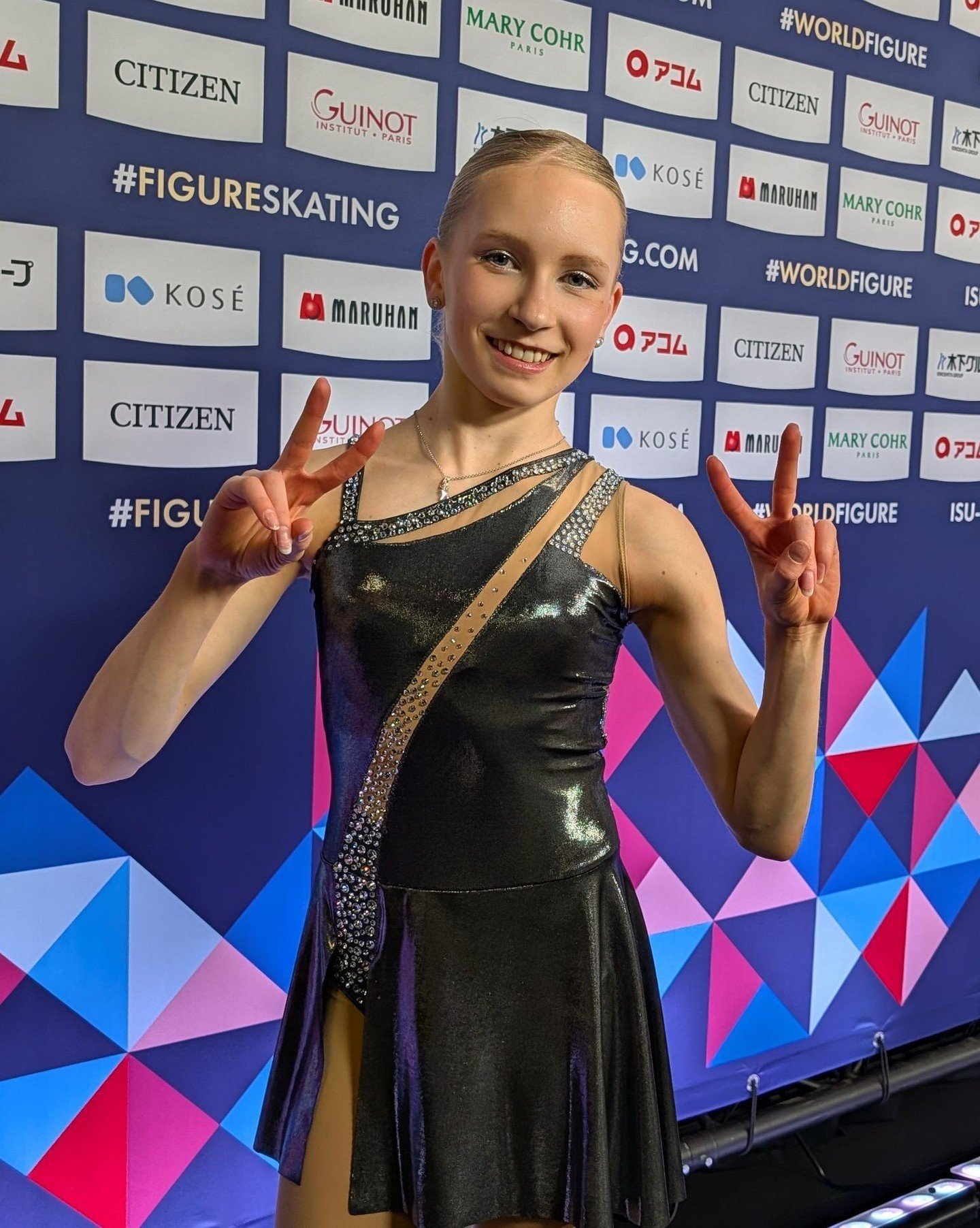 Iida Karhunen 🇫🇮 [61.40] "It has been a very long season, but I'm still happy to be here and. I really want to show my best one more time this season.

On today's skate: I'm a little bit disappointed because of the combination, but otherwise, 