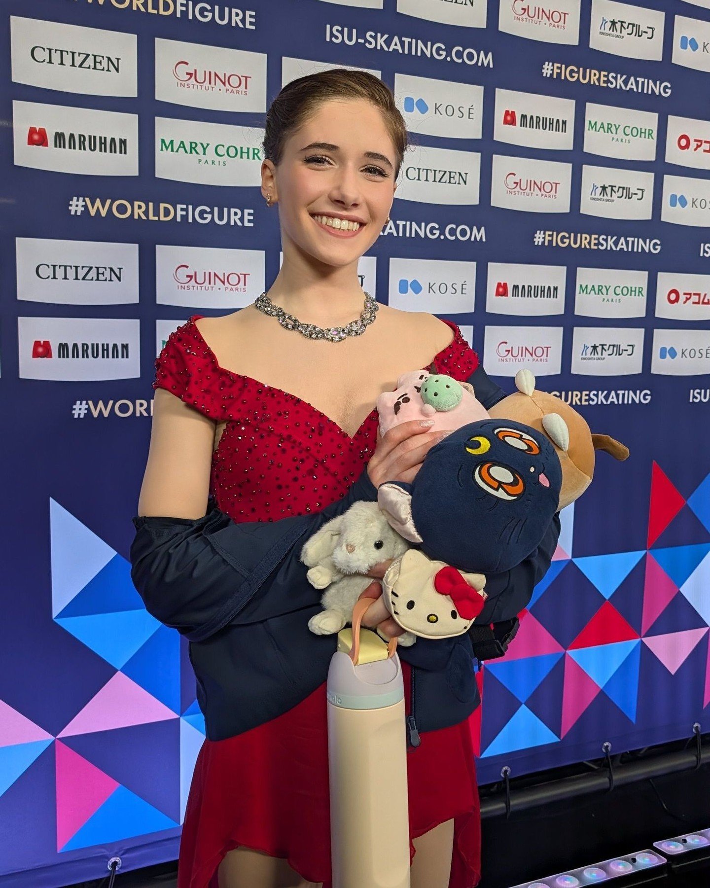 Isabeau Levito 🇺🇸 [72.16] made up her mind to try a different jump combination during her SP at worlds.

On the decision to change her jump combination: "I got a bit bored this season, and I wanted to do something more interesting and increase