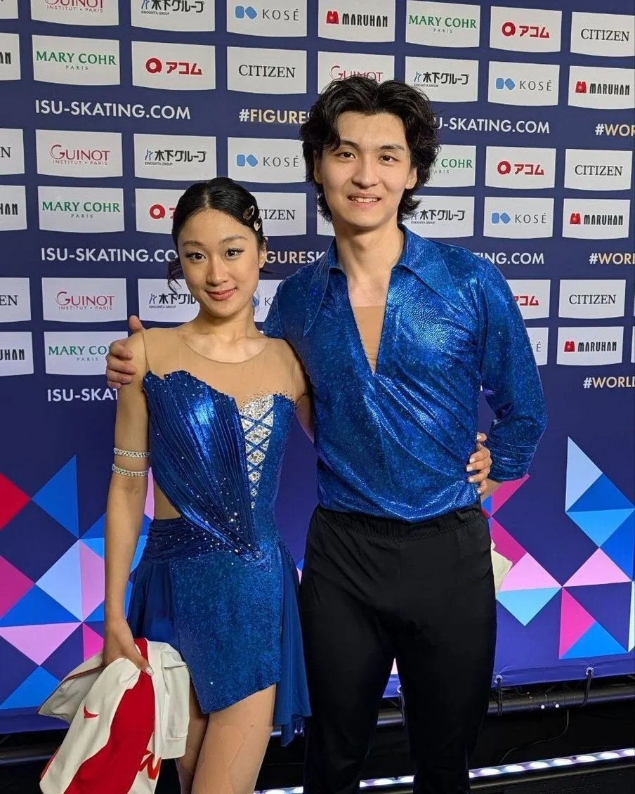 Junfei Ren / Jianing Xing 🇨🇳 [63.75]:
Junfei: I felt the excitement from the crowd. They were giving me so much energy - I was left feeling like I can still skate one more time. 

On off-season plans:
Junfei: Well, it will be time to enjoy vacation