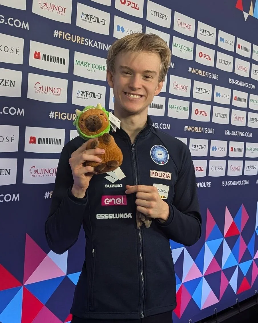 Daniel Grassl 🇮🇹 [88.53]

Lara and I are the only two that made it from the Olympics to here, so we're the only survivors, but we're happy to be here. It was, of course, difficult to train  after. In Italy, it was very nice and very emotional. But 