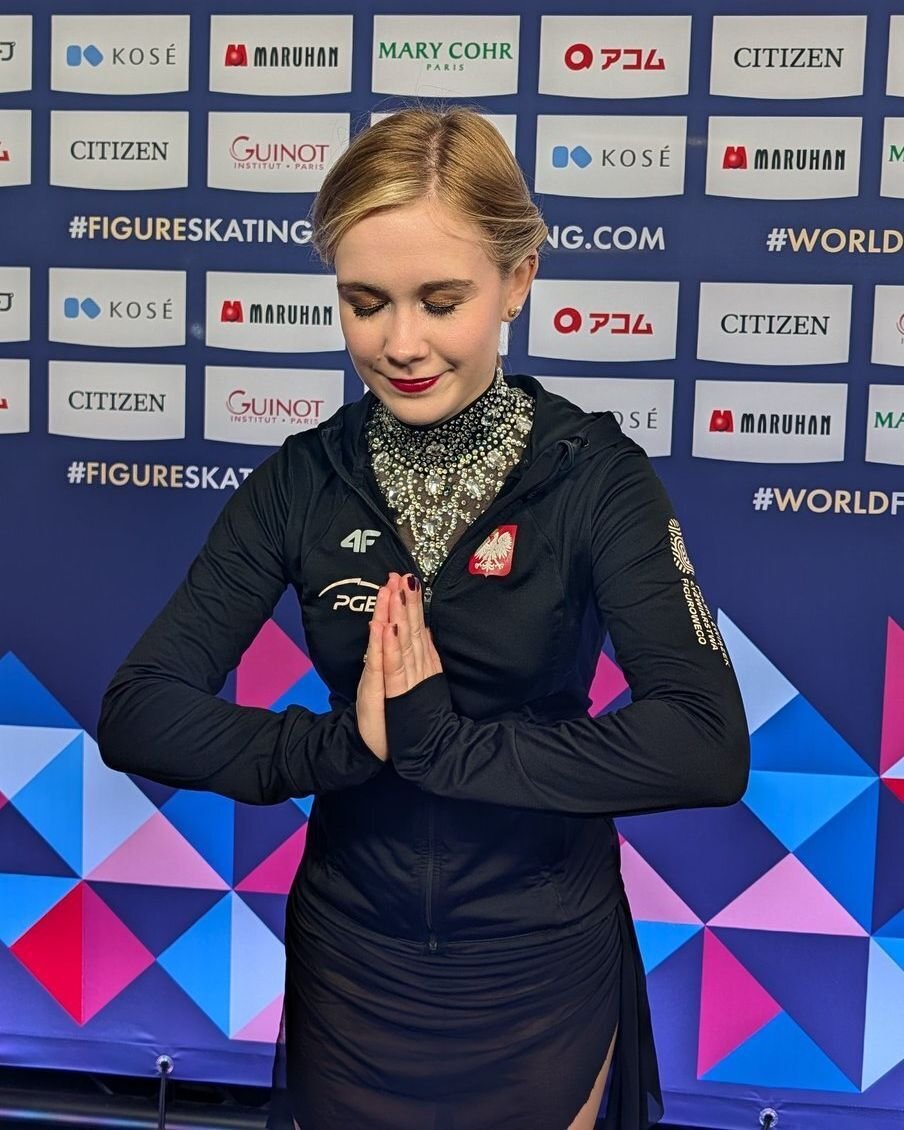 Ekaterina Kurakova 🇵🇱 [165.54]: I'm done, I'm really done. My goal now is to rest, rest, rest. 

Today, I was on fire. Those emotions disturbed me on the step sequence. It was too emotional, but honestly, I don't really care. Like, I laugh a bit. I
