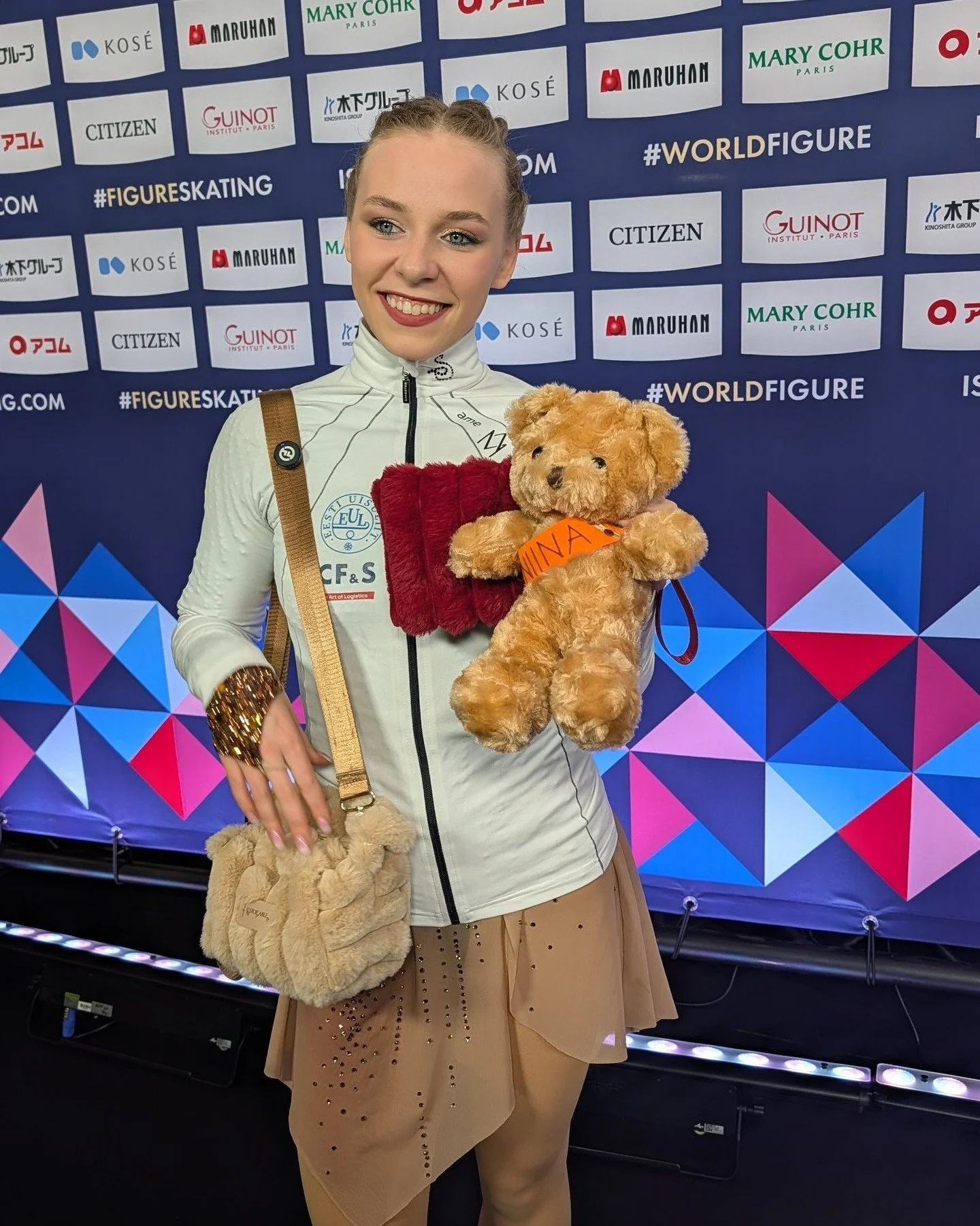 Niina Petrokina 🇪🇪 [134.98]: Right now, I feel that I'm really unstoppable and nothing and no one can stop me from achieving my goals. It was really important for me to finish with a really, really good score here, and I think I can be happy knowin