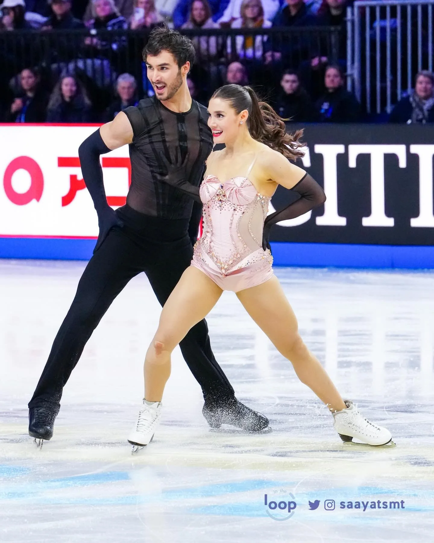 Results of the Rhythm Dance at #WorldFigure

1. #LaurenceFournierBeaudry / #GuillaumeCizeron (FRA) - 92.74
2. #PiperGilles / #PaulPoirier (CAN) - 86.45
3. LilahFear / LewisGibson (GBR) - 85.09

📸 @saayatsmt