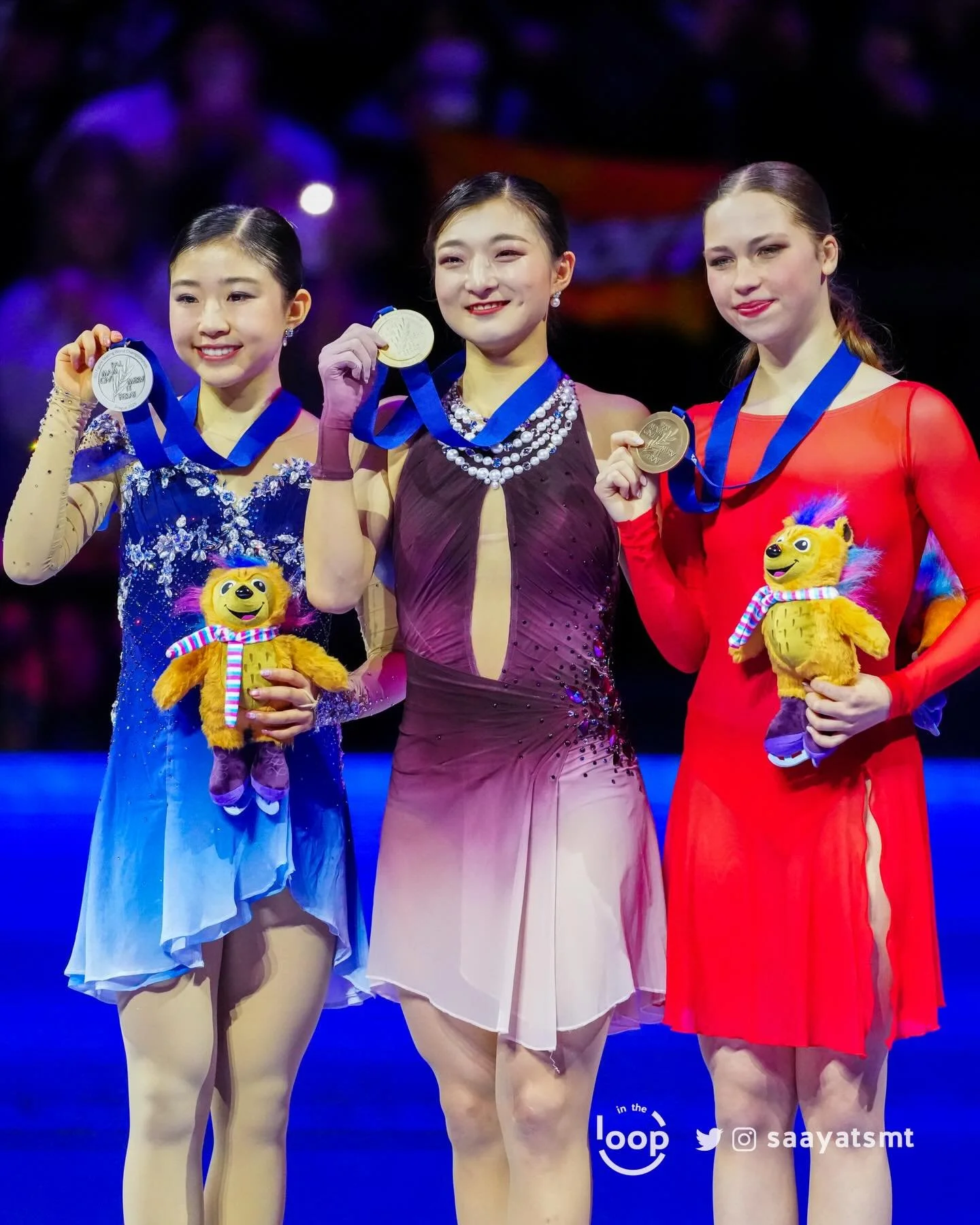 Final results of the Women&rsquo;s Competition at #WorldFigure

🥇#KaoriSakamoto (JPN) - Total: 238.28, FS: 158.97
🥈#MoneChiba (JPN) - Total: 228.47, FS: 150.02
🥉#NinaPinzarrone (BEL) - Total: 215.20, FS: 143.38

📷 @saayatsmt