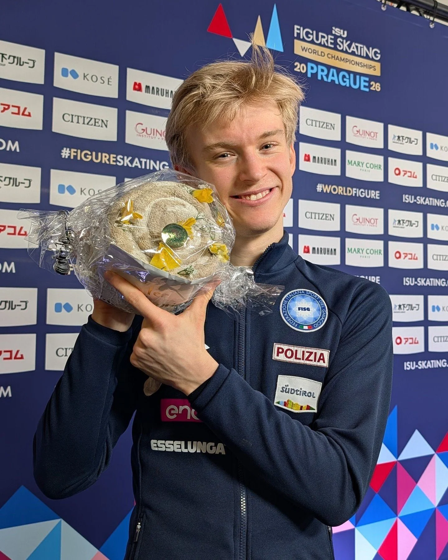 Daniel Grassl 🇮🇹 [166.41]

The Pope watched my Olympic performance, and now I have received an invite to meet him at the Pope Convention on April 9th. He came to the Italian federation and invited a few of our athletes. I don't know what to wear, b