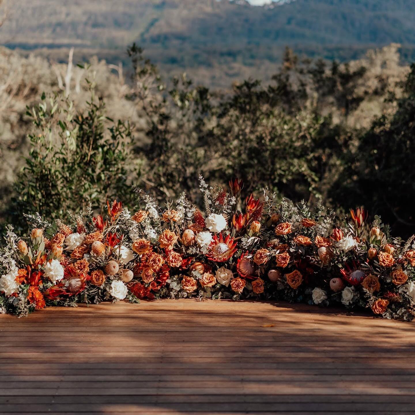 Lovers moon are the perfect ceremony feature when you don&rsquo;t want to take away from epic views like these at the stunning @wildwoodkangaroovalley 💫 

📸 @purebreezephotography 

After a florist for your wedding day? Get in touch via the website