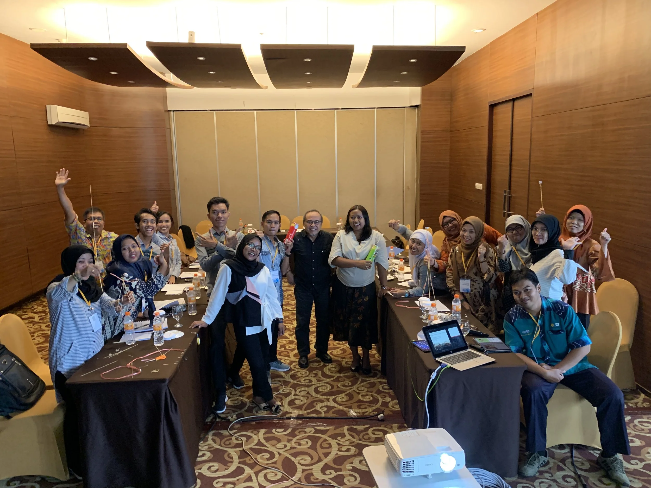 Team building activities provided Field Officers an opportunity to get to know senior researchers and work collaboratively with them.