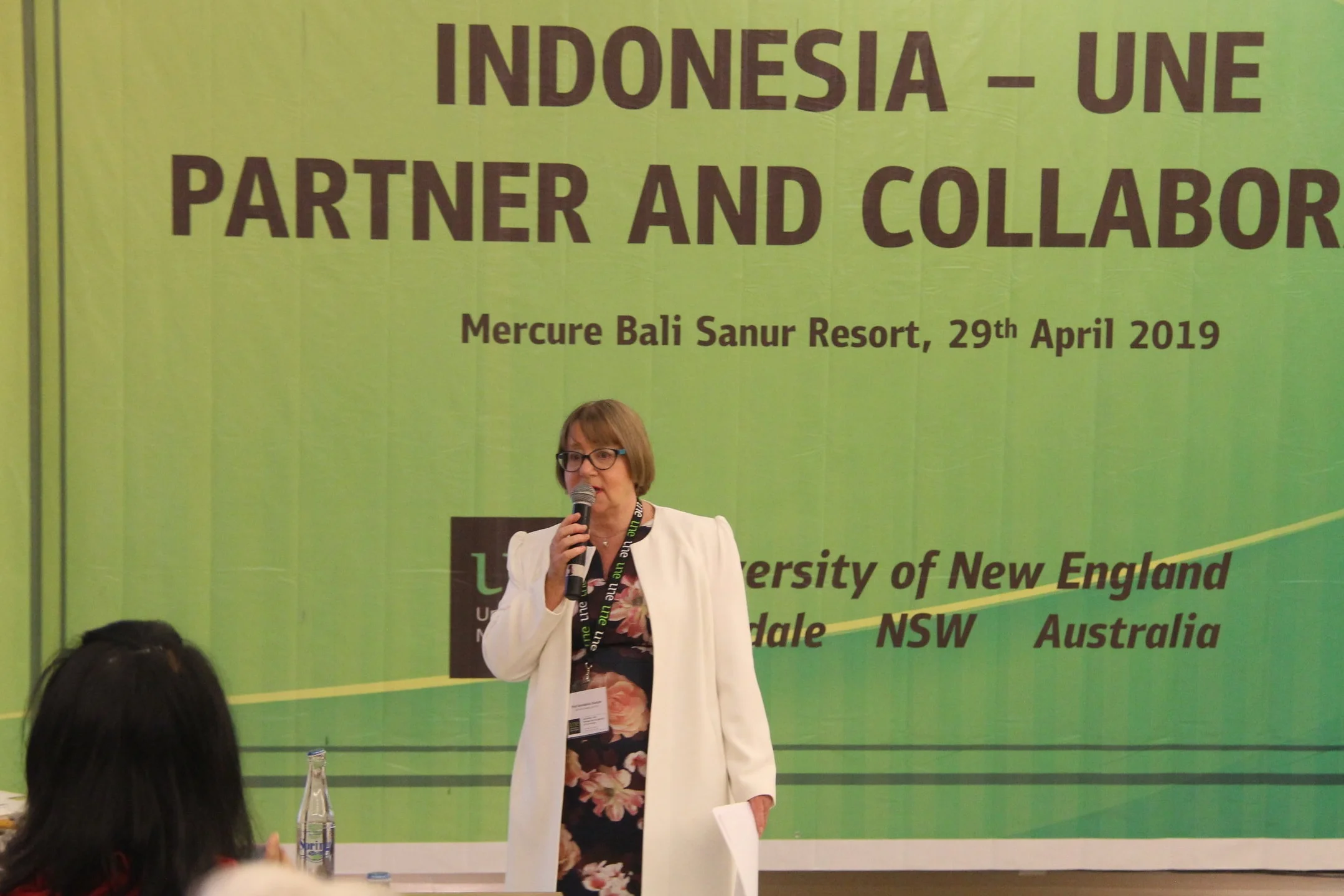 UNE Vice-Chancellor, Professor Annabelle Duncan, discusses UNE’s current engagement activities with Indonesian universities, industry and government.