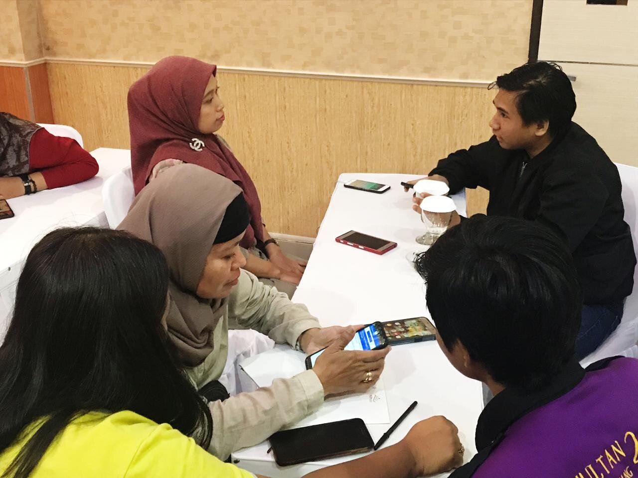 Household survey training, East Kalimantan, August 2019. Photo: Febrina Prameswari