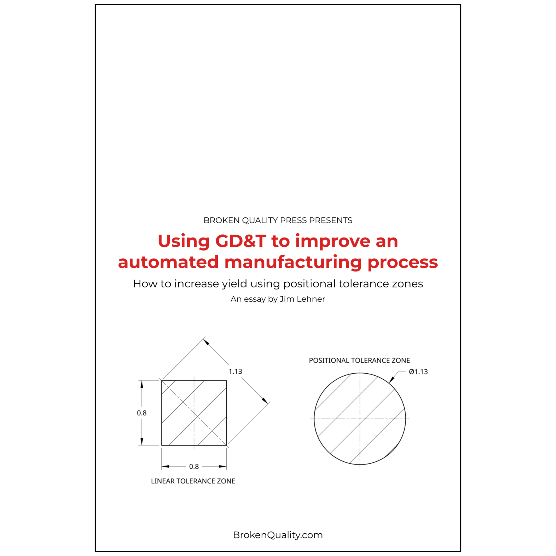 Using GD&T to Improve an Automated Manufacturing Line (PDF & EPUB)