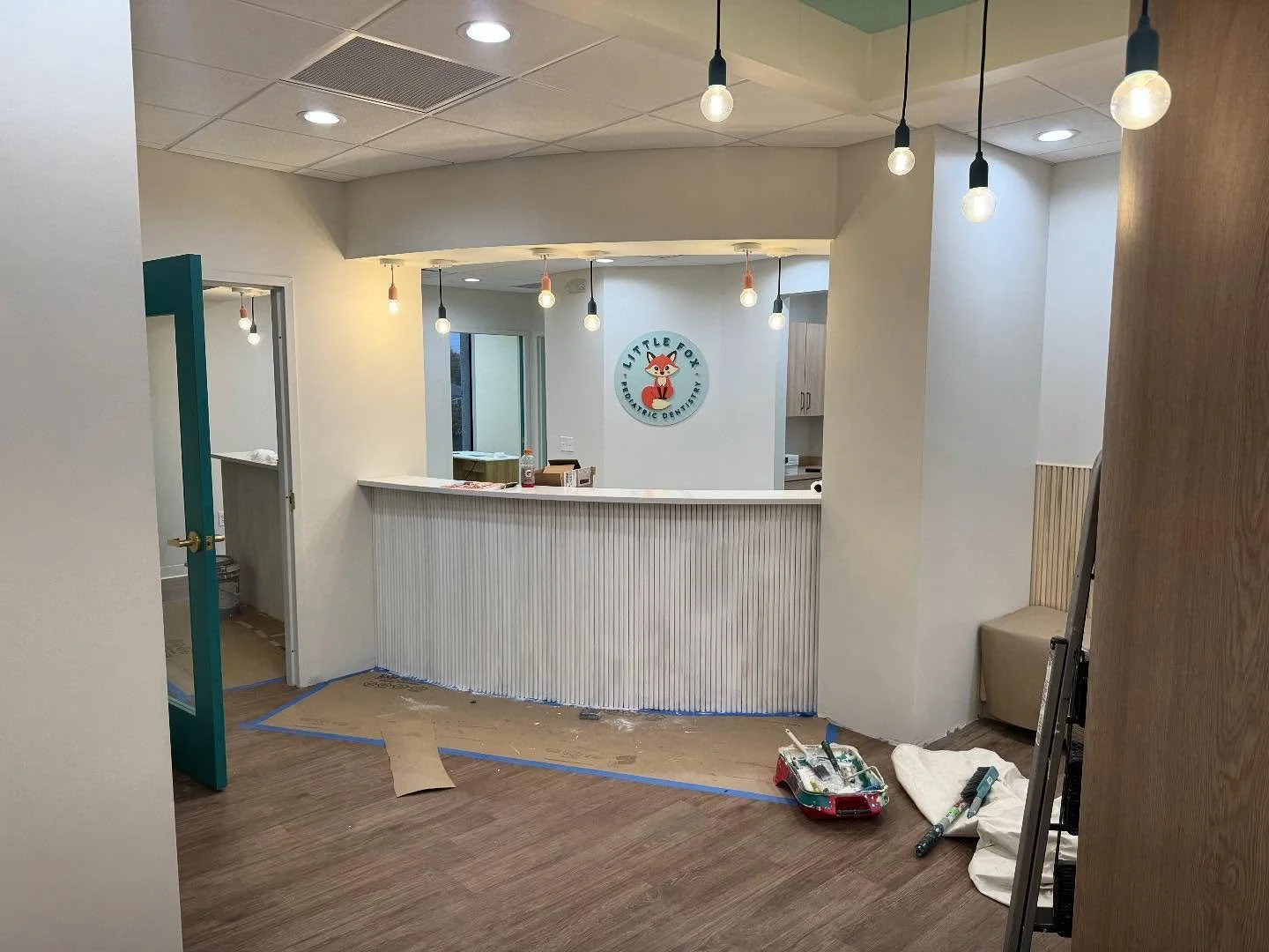 🦊 Little Fox Pediatric Dentistry &mdash; Finishing Touches!

We&rsquo;re putting the final details in place as this adorable new pediatric dental office gets ready to open its doors soon! 🪥✨

From cabinetry to custom finishes, every element was des