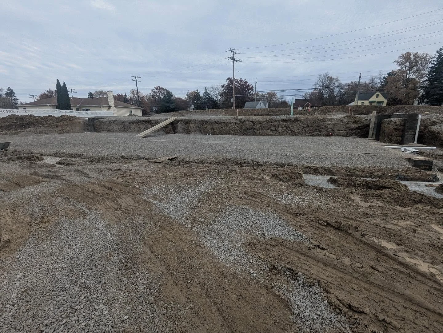 Project Update &mdash; Dr. Boyko, Parma

The foundation is officially complete, and drain tile installation is underway!
Another major milestone as this new dental office continues to take shape from the ground up. #bcidental #dentalconstruction #tea