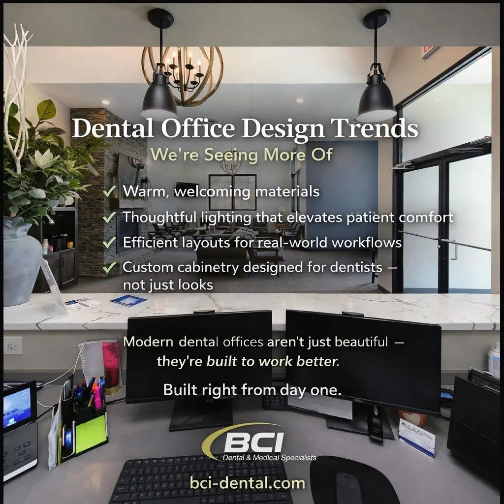 Warm materials, thoughtful lighting, efficient workflows, and custom cabinetry designed specifically for how dentists work.

Because great design isn&rsquo;t just about how a space looks &mdash; it&rsquo;s about how it performs every day.

Built righ