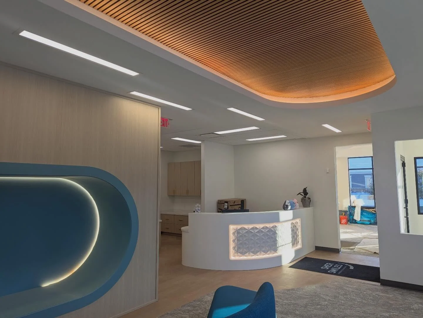 Another project complete. 🦷
This new dental office for Dr. Sher&rsquo;s husband-and-wife team in Mayfield Heights was designed with workflow, comfort, and patient experience in mind.

Proud to be part of their journey.

#dentalofficedesign #dentalco