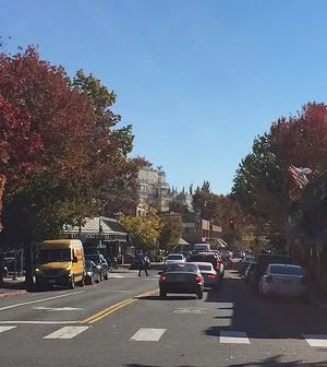 The Main street in downtown Kirkland