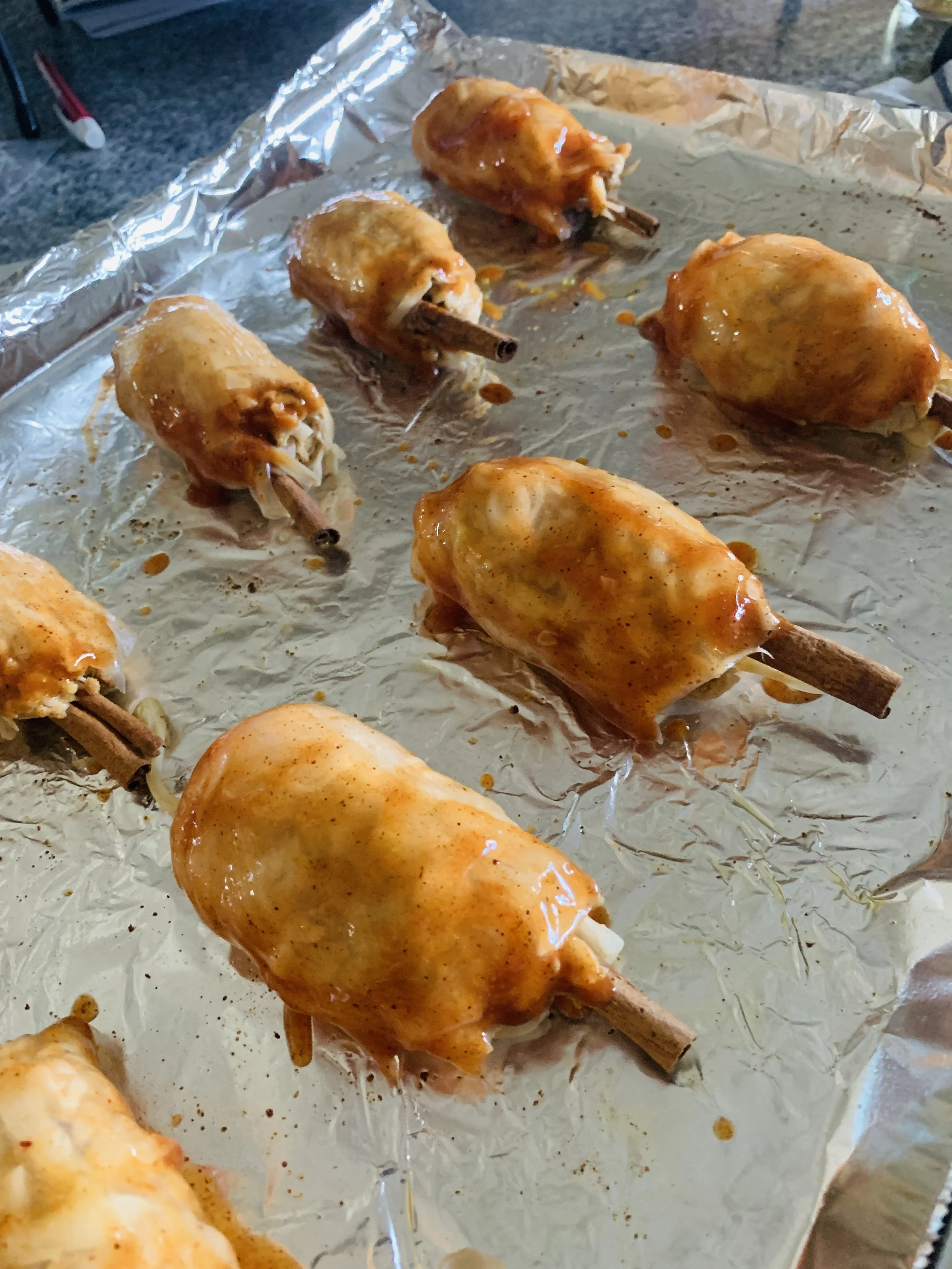 Nutritiously Simple — Jackfruit Chik'n Drumsticks